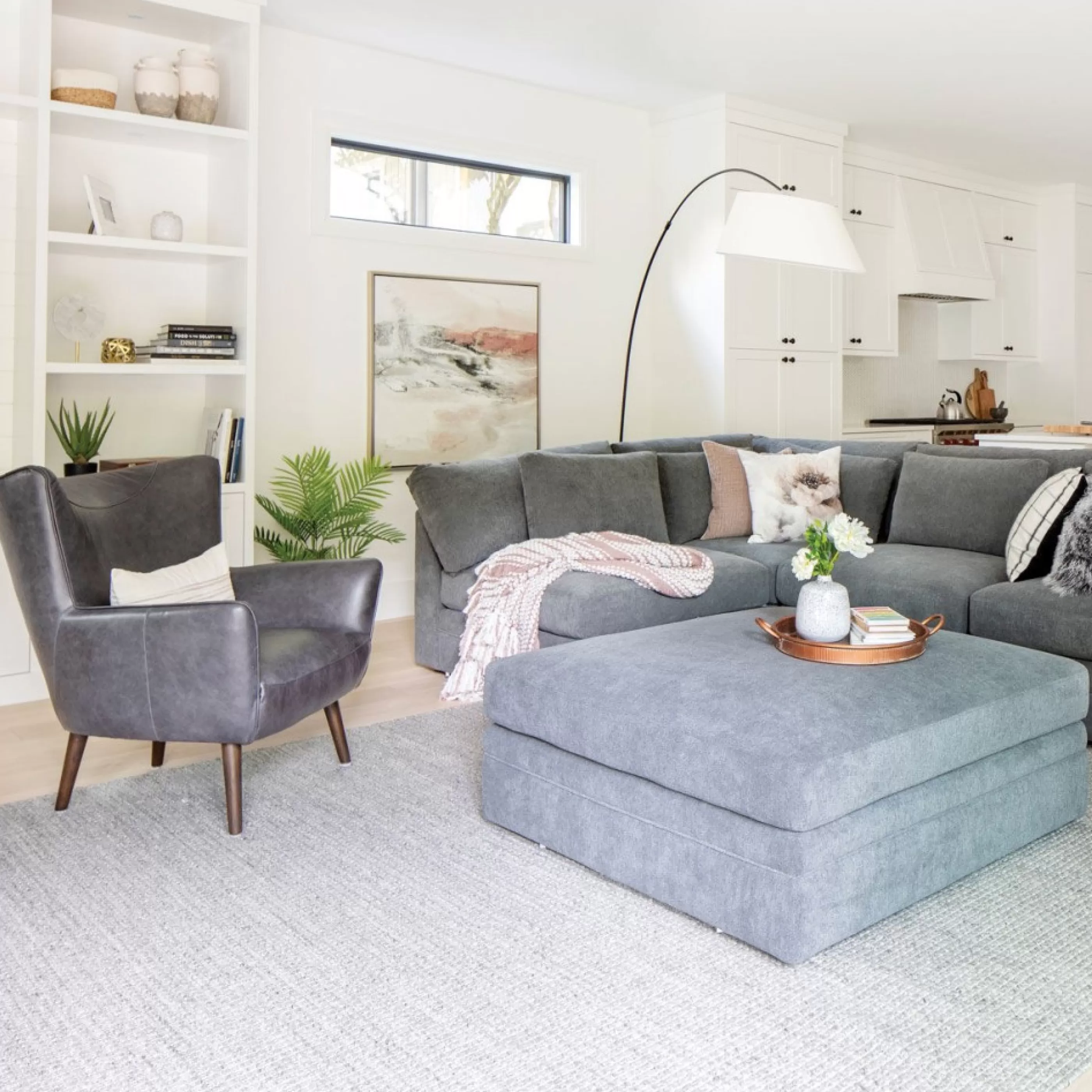 Urban Barn Ottomans*Antonio Ottoman