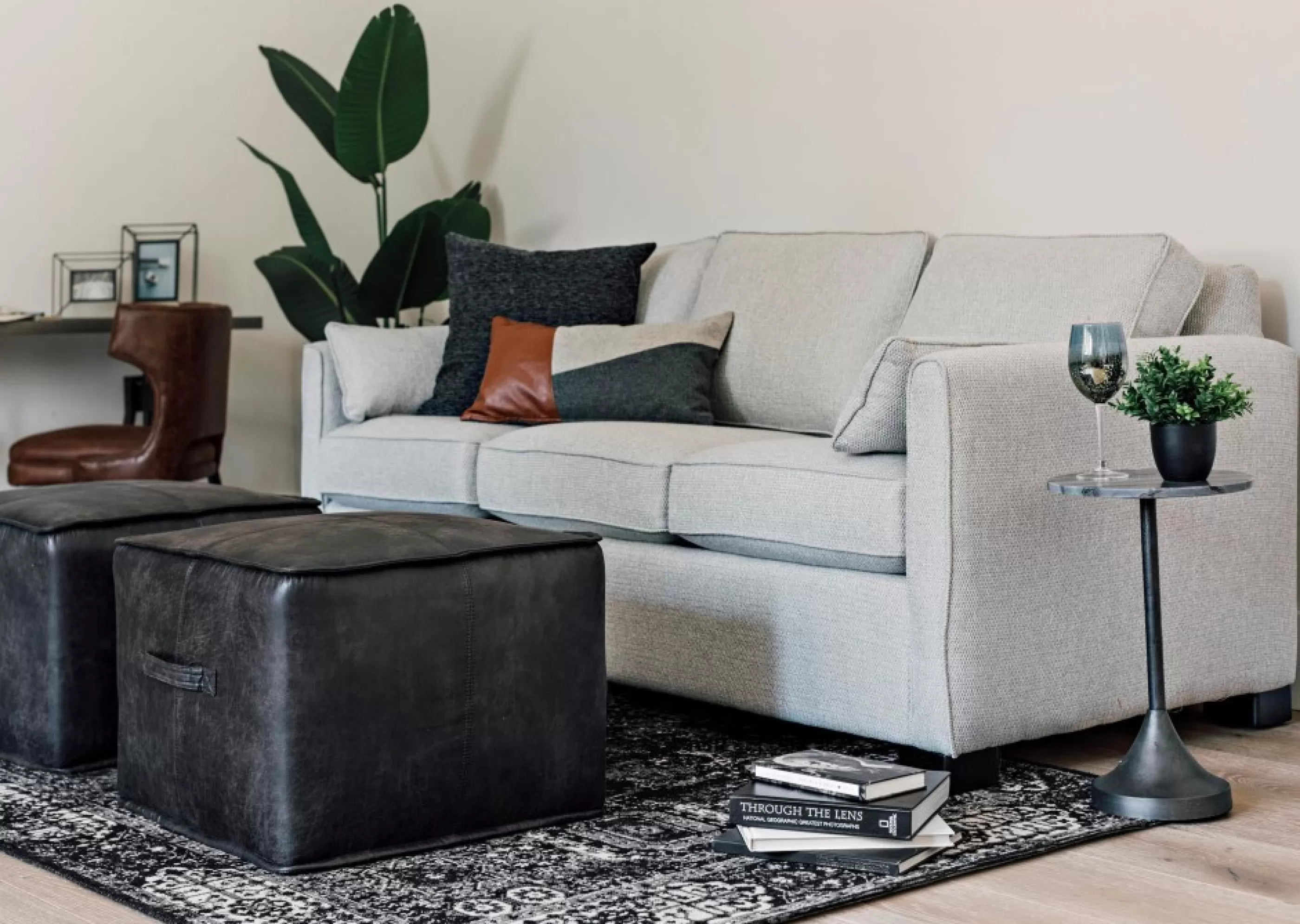Urban Barn Custom*Azure Custom Sofa