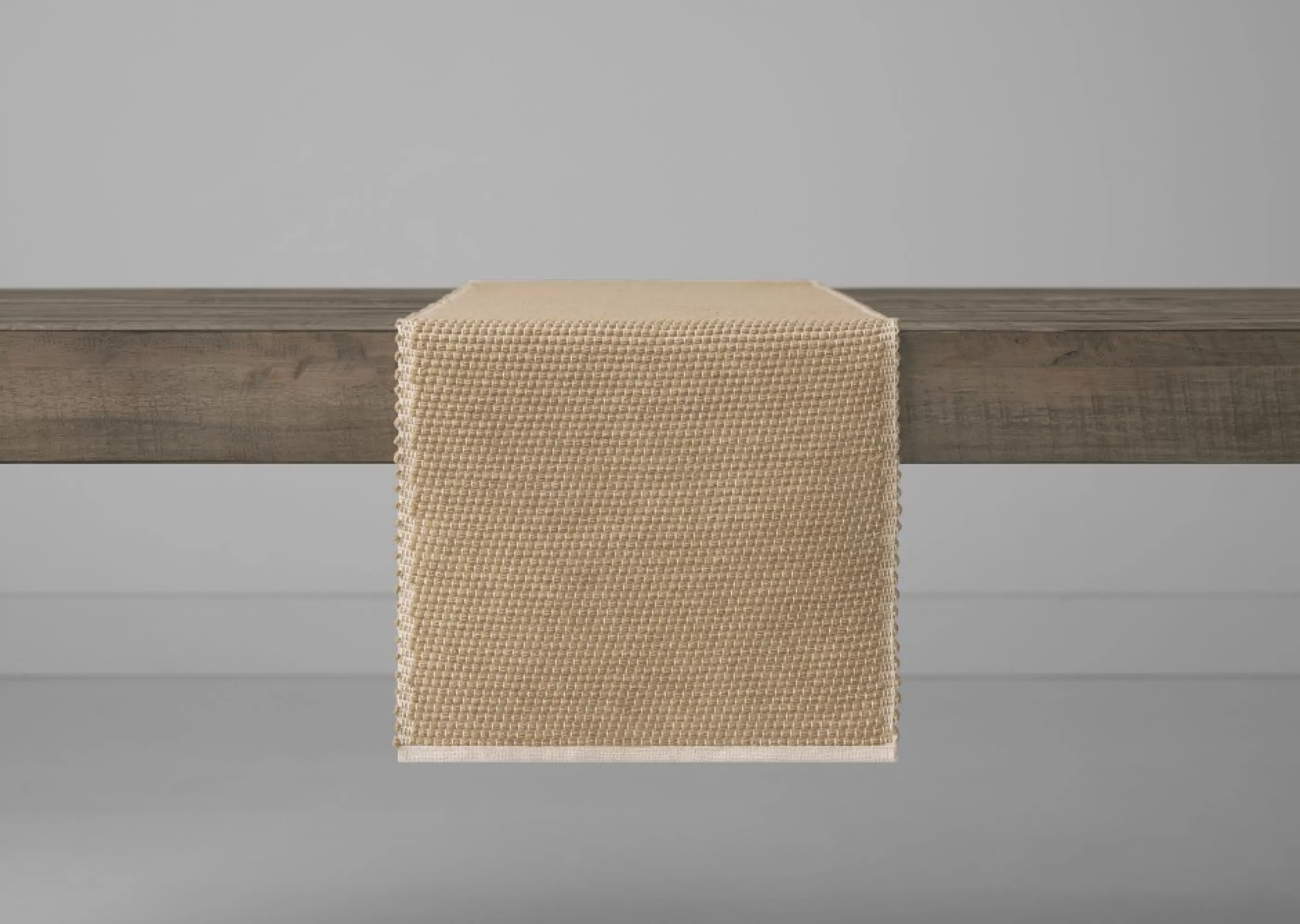 unavailable Table Linens*Bali Table Runner Natural/Ivory