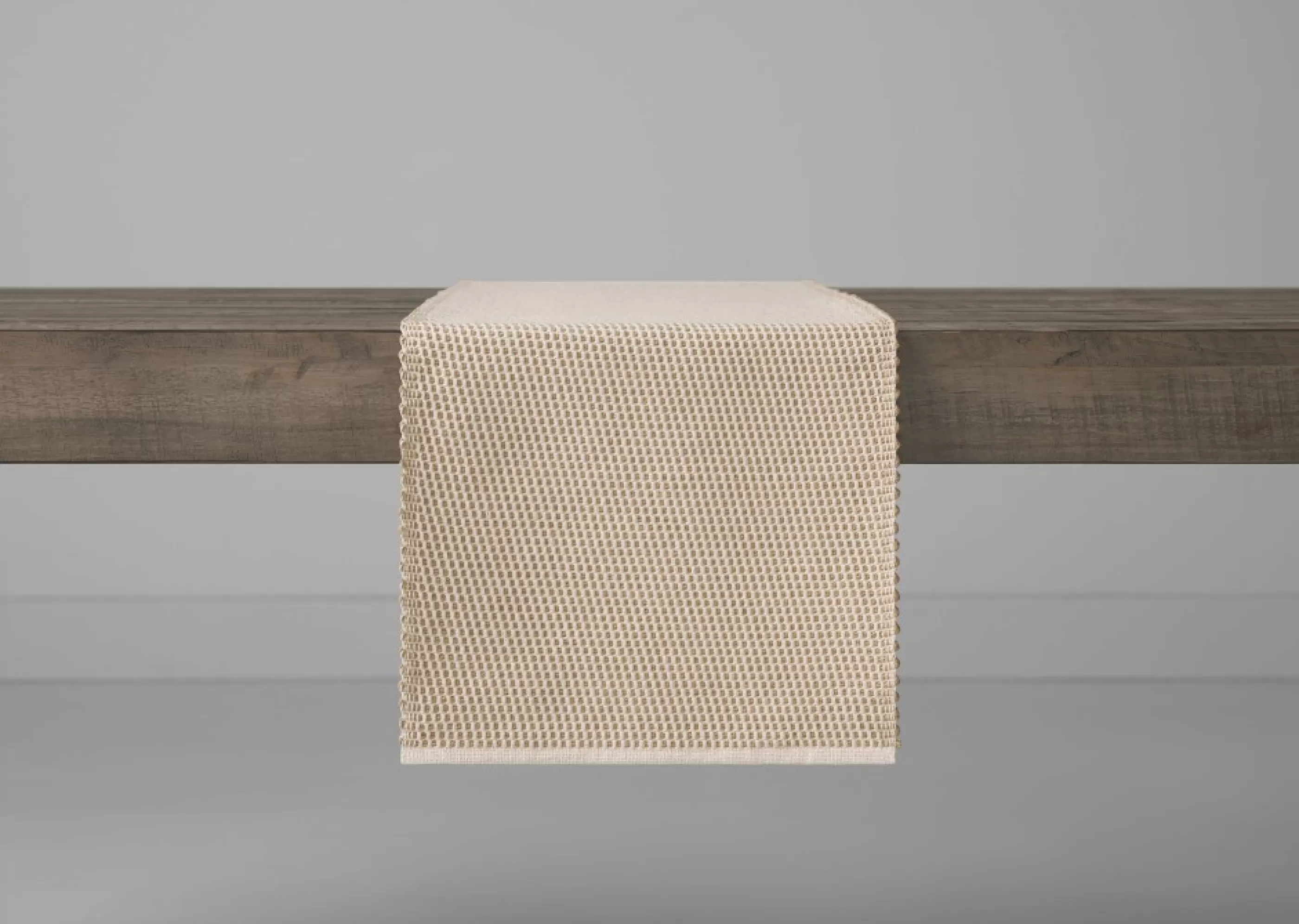 unavailable Table Linens*Bali Table Runner Natural/Ivory