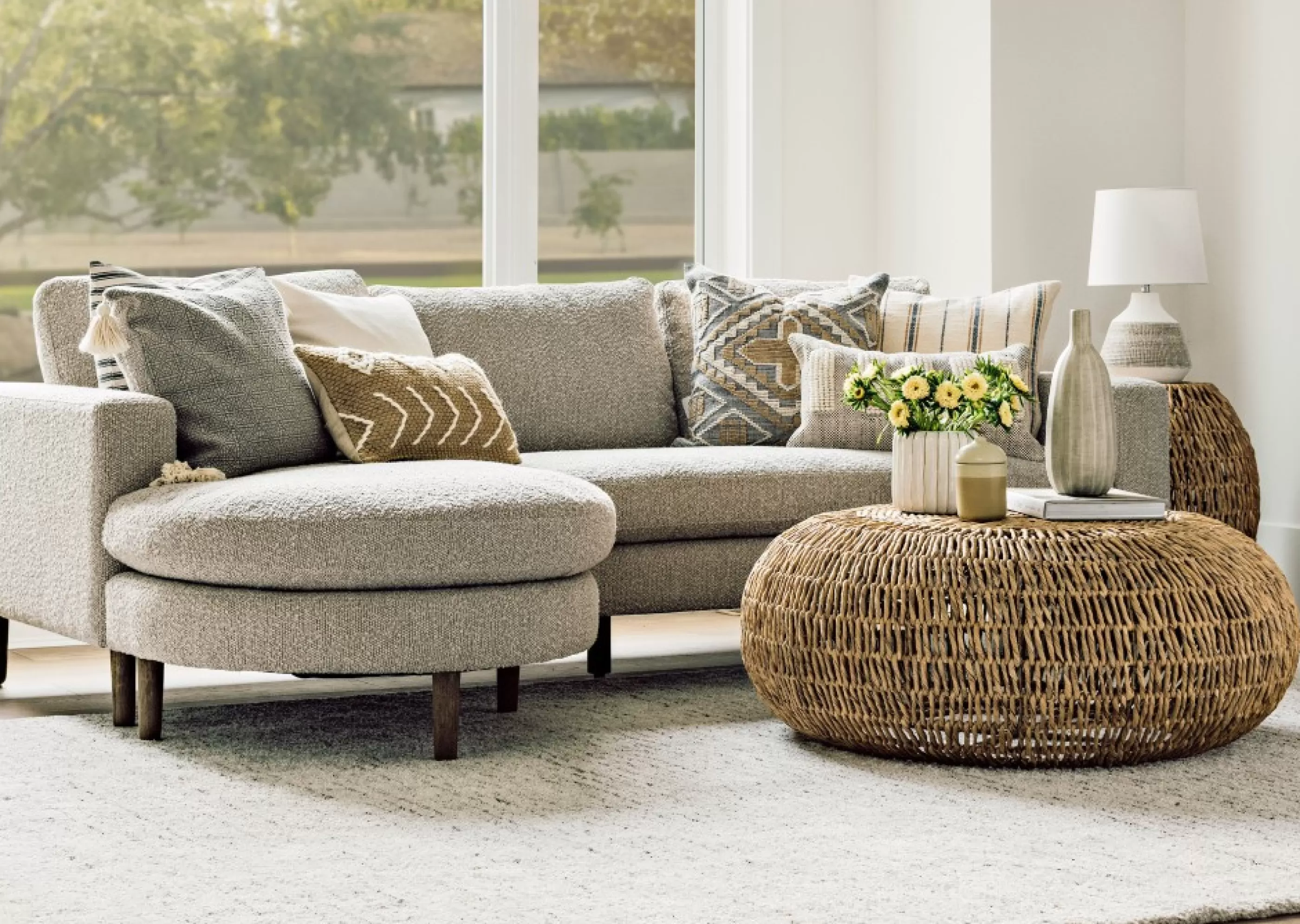 unavailable Sectionals*Beatrice Flip Sofa Chaise 97" -Luly Sand