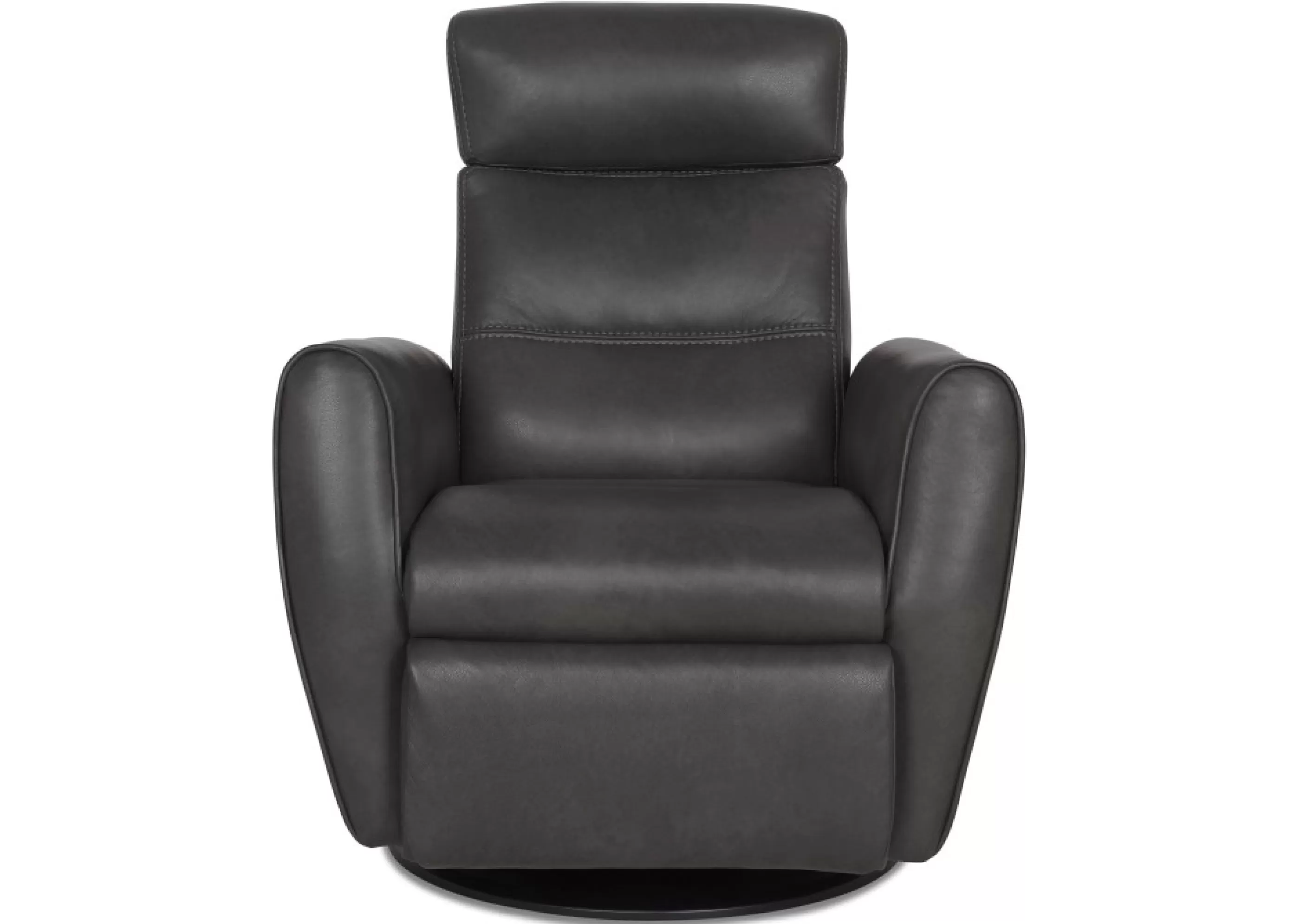 unavailable Recliners*Bennett Leather Recliner -Sol Slate