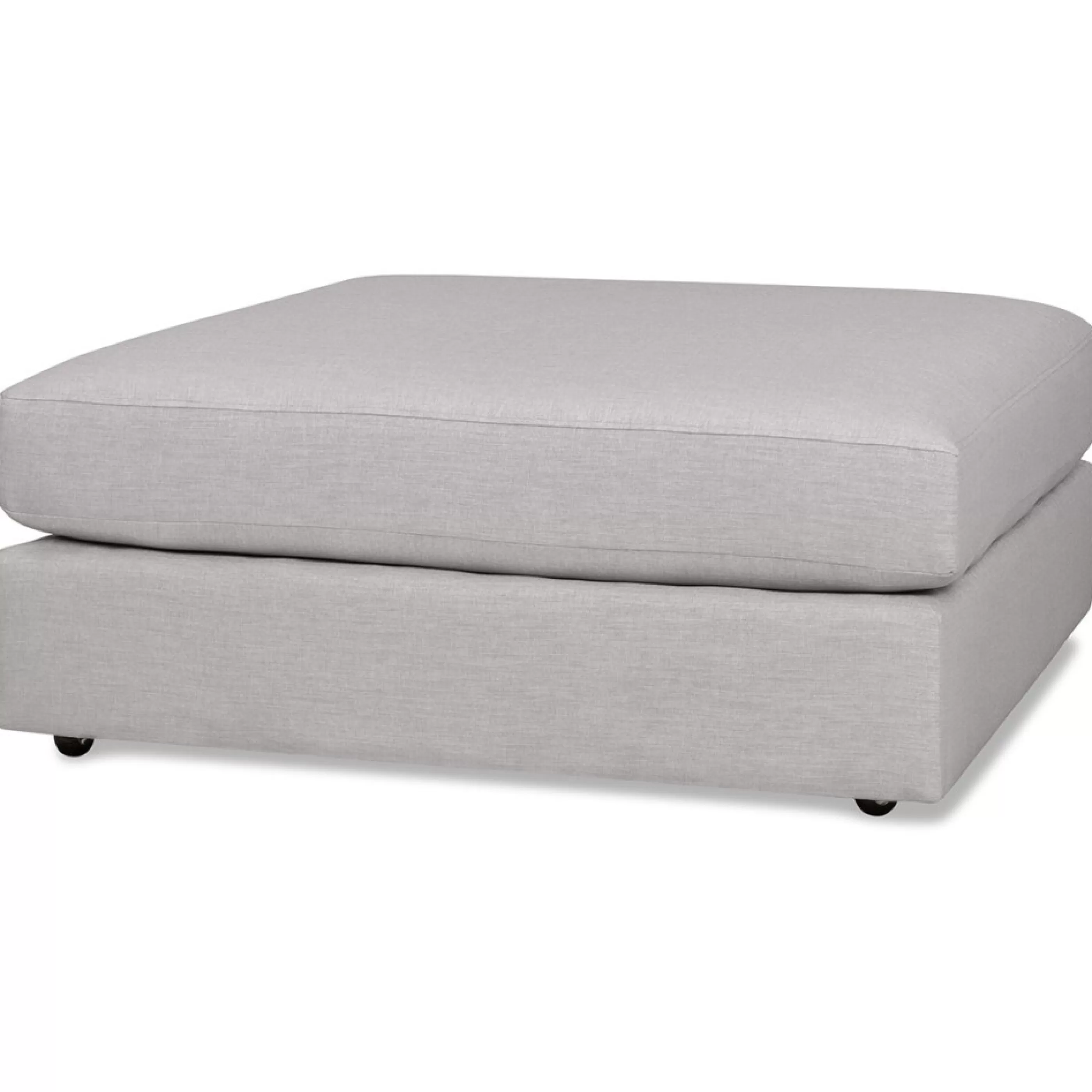 Urban Barn Custom*Berg Custom Ottoman 45X45" W/ Castors