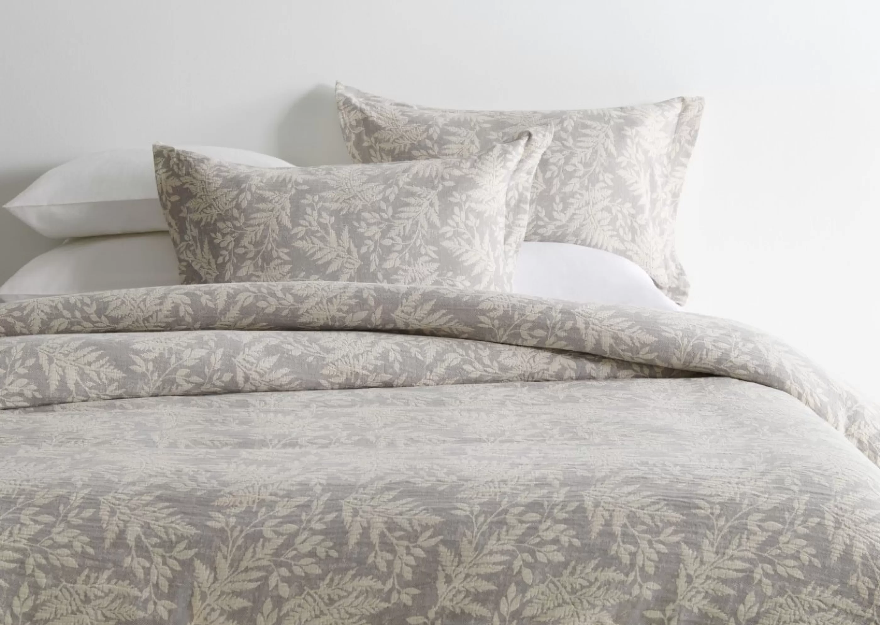 unavailable Bed Linens*Bess Cotton Duvet Sets Grey/Ivory