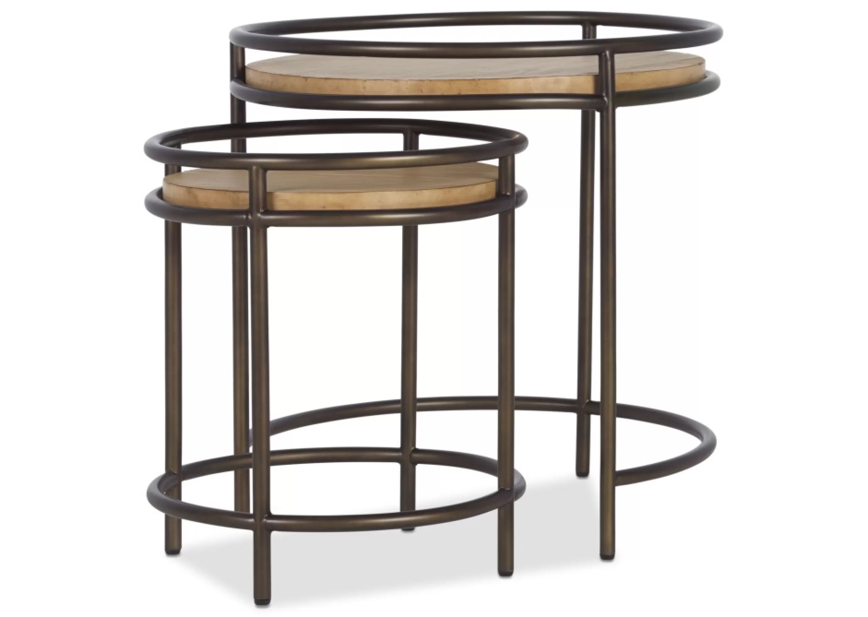 unavailable Nightstands*Bower Nesting Side Table Set -Cera Almond