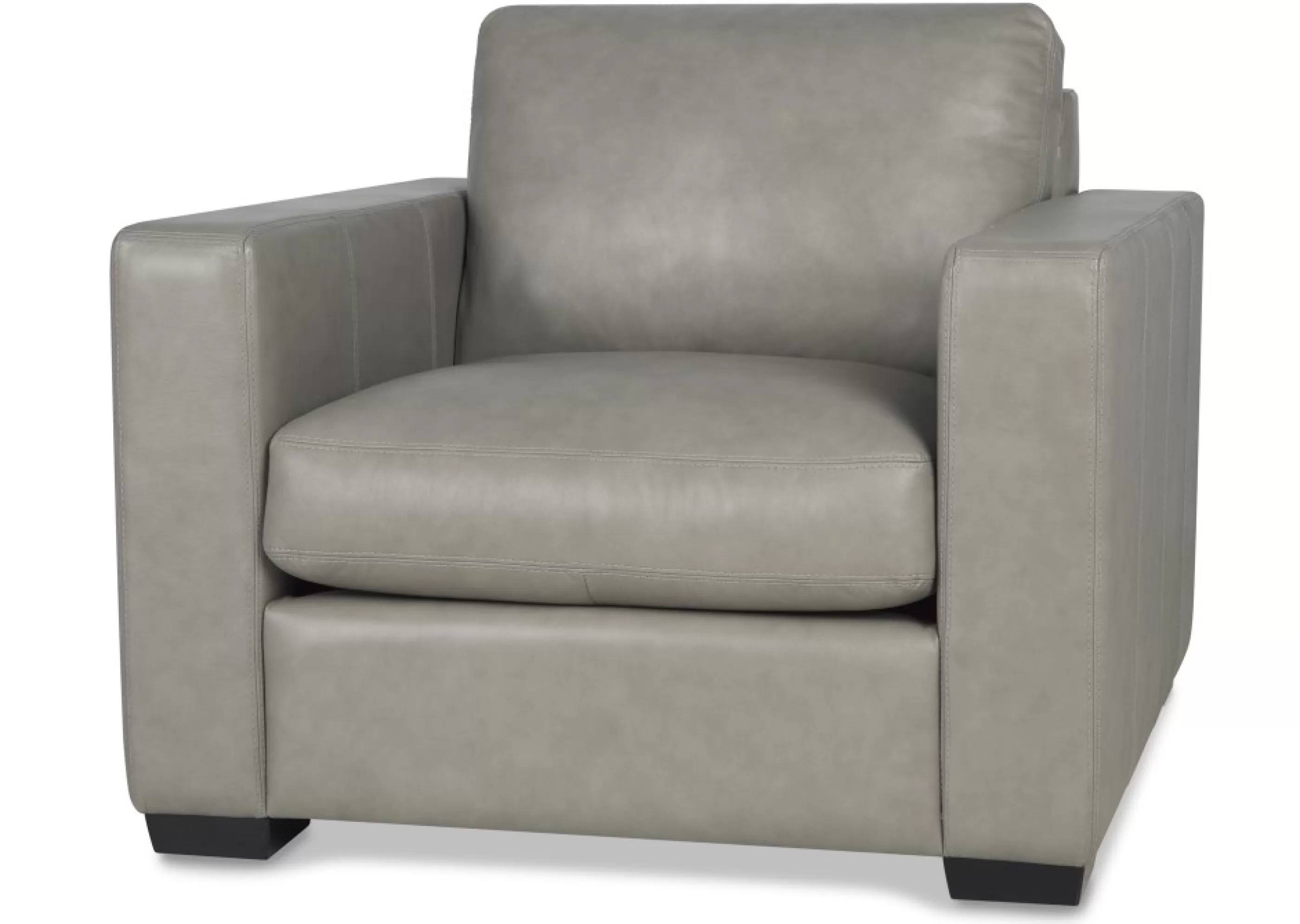 Urban Barn Accent Chairs*Brewer Custom Leather Armchair