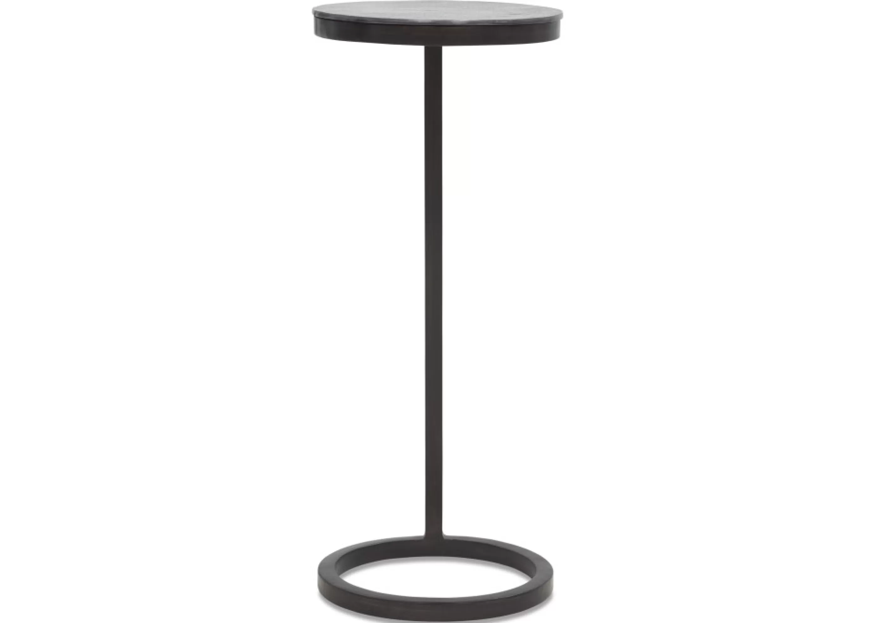 unavailable Living Room*Bueno Recycled Metal Accent Table -Carbon
