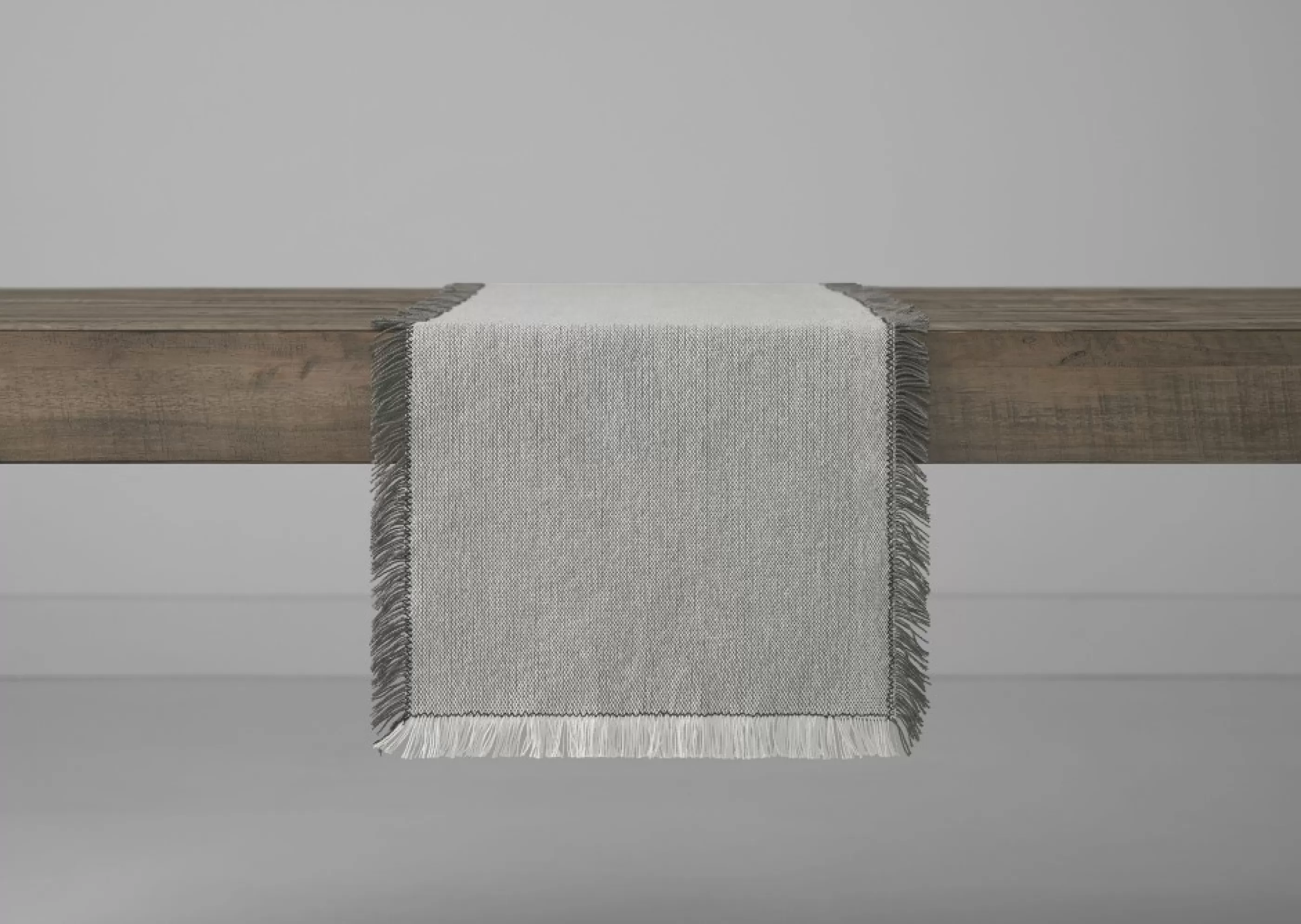 unavailable Table Linens*Calum Table Runner Grey/White