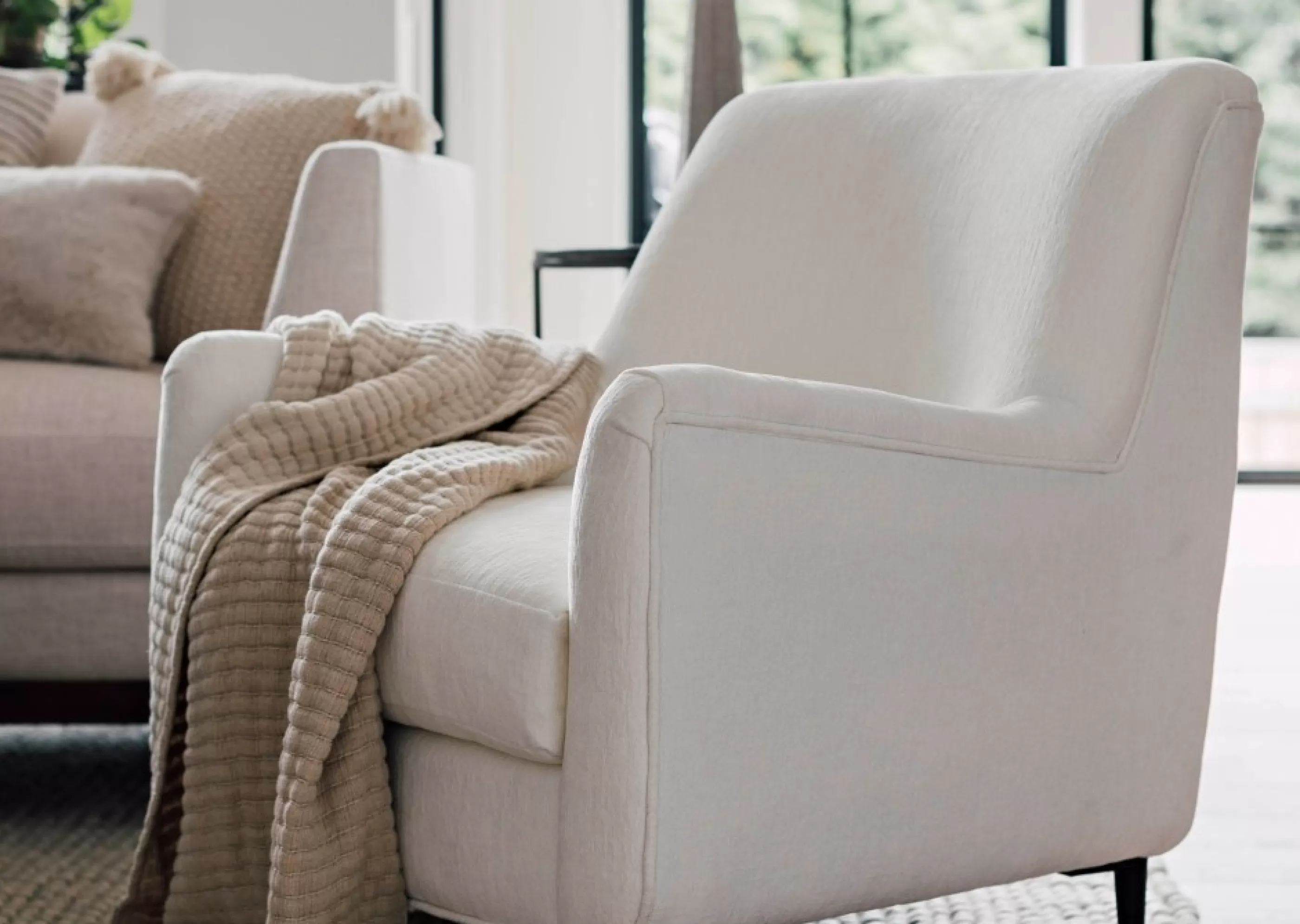 Urban Barn Accent Chairs*Clive Custom Chair