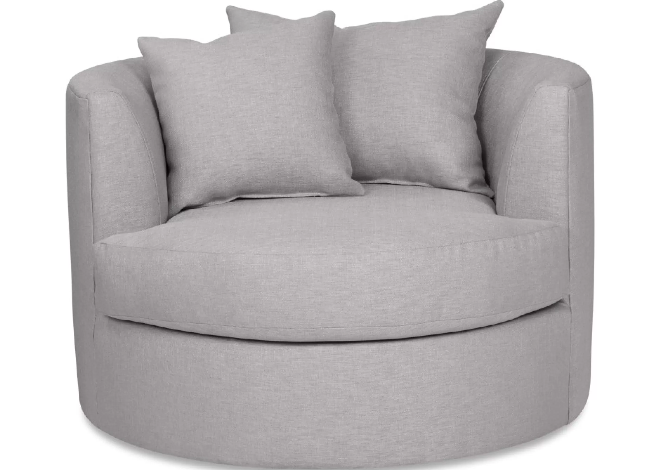 Urban Barn Accent Chairs*Cuddle Custom Swivel Chair