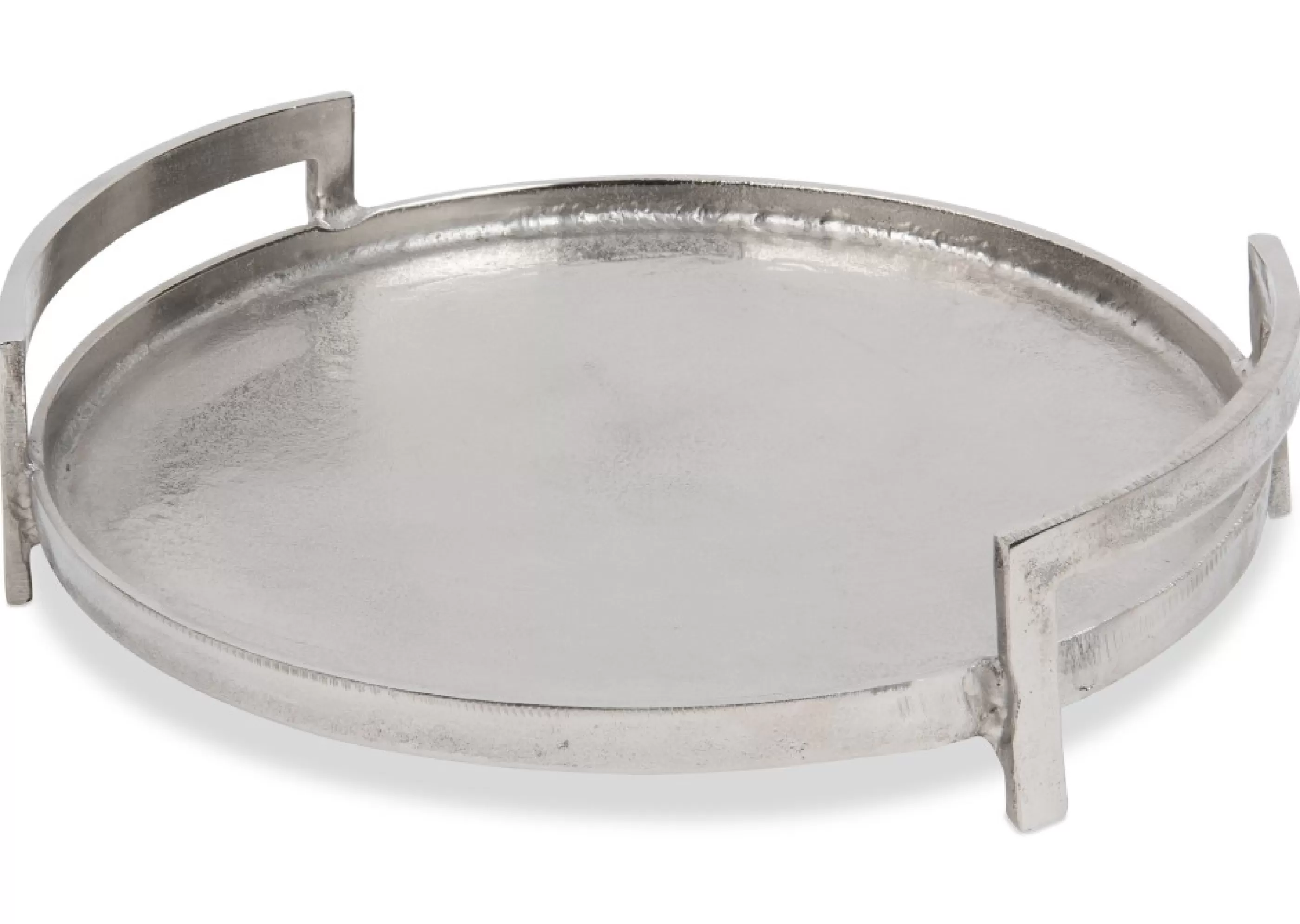 Urban Barn Trays*Danton Recycled Metal Round Tray