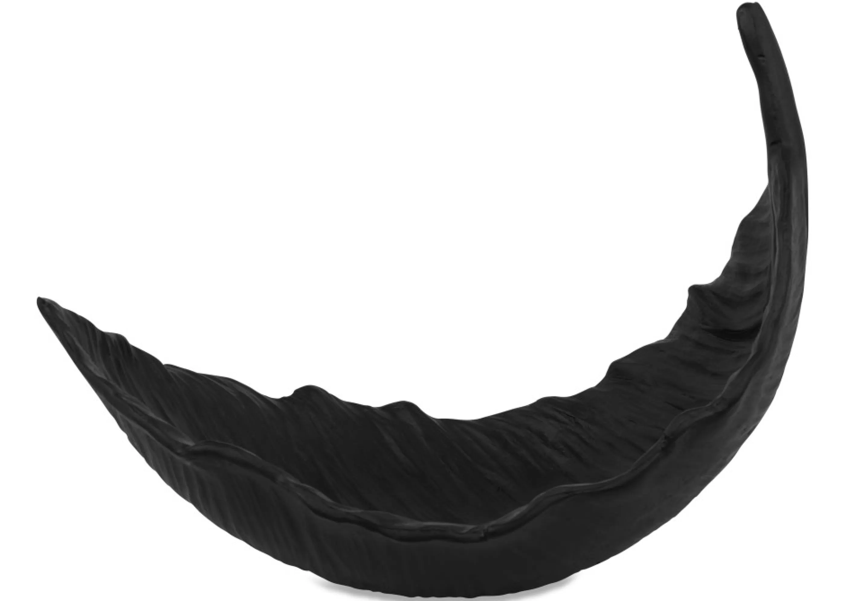 unavailable Décorative Accents*Deidra Leaf Decor Bowl Black