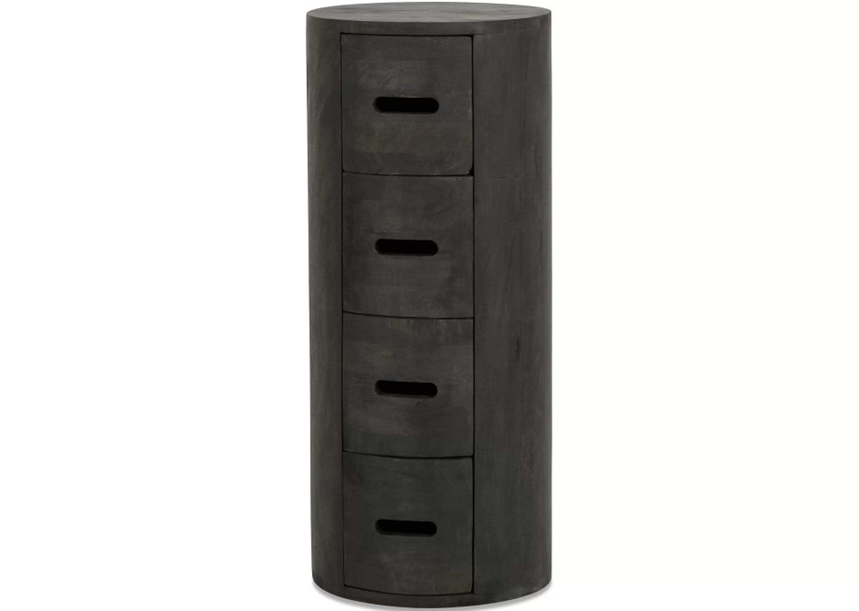 Urban Barn Living Room*Drum 4 Drawer Pedestal
