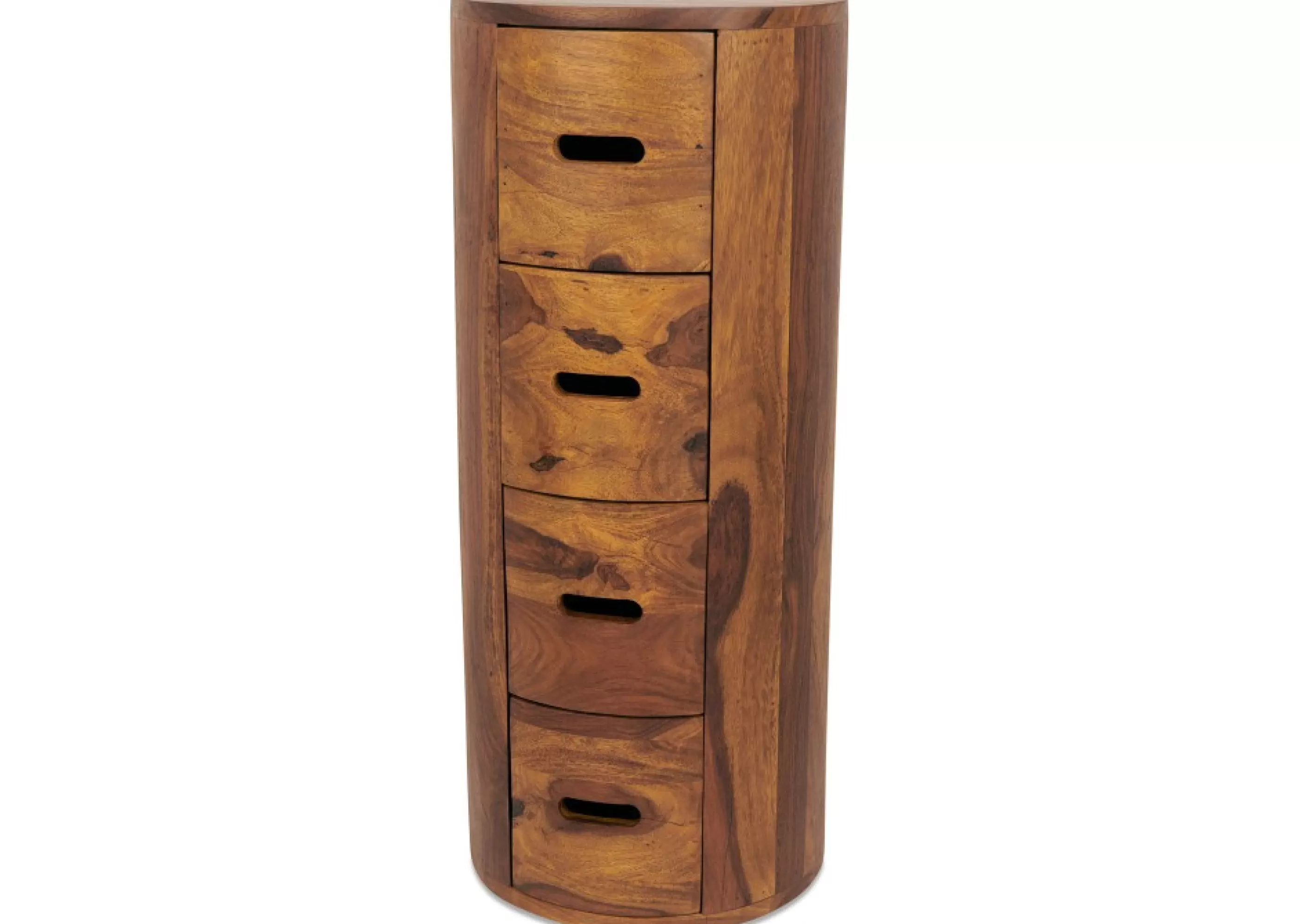 Urban Barn Side Tables*Drum 4 Drawer Pedestal