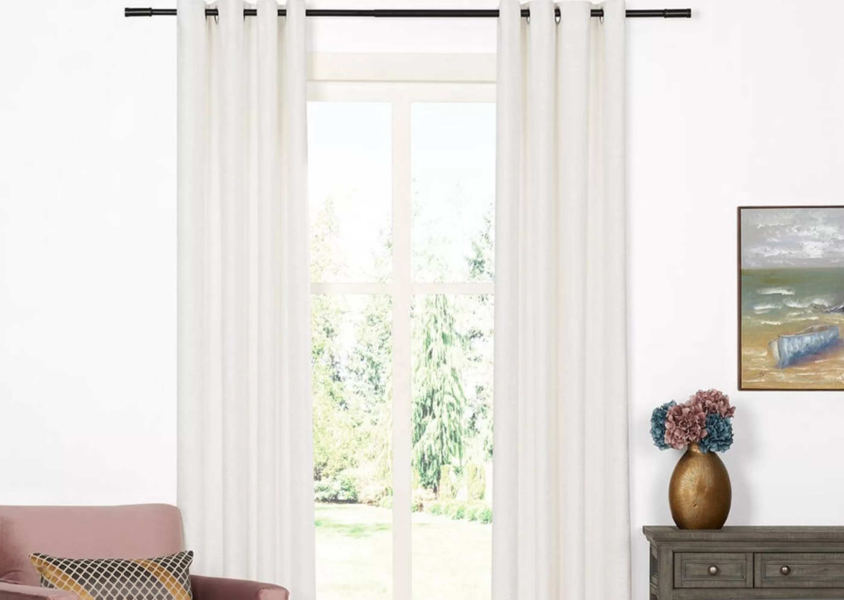 Urban Barn Drapery Panels*Esen Curtain 96"