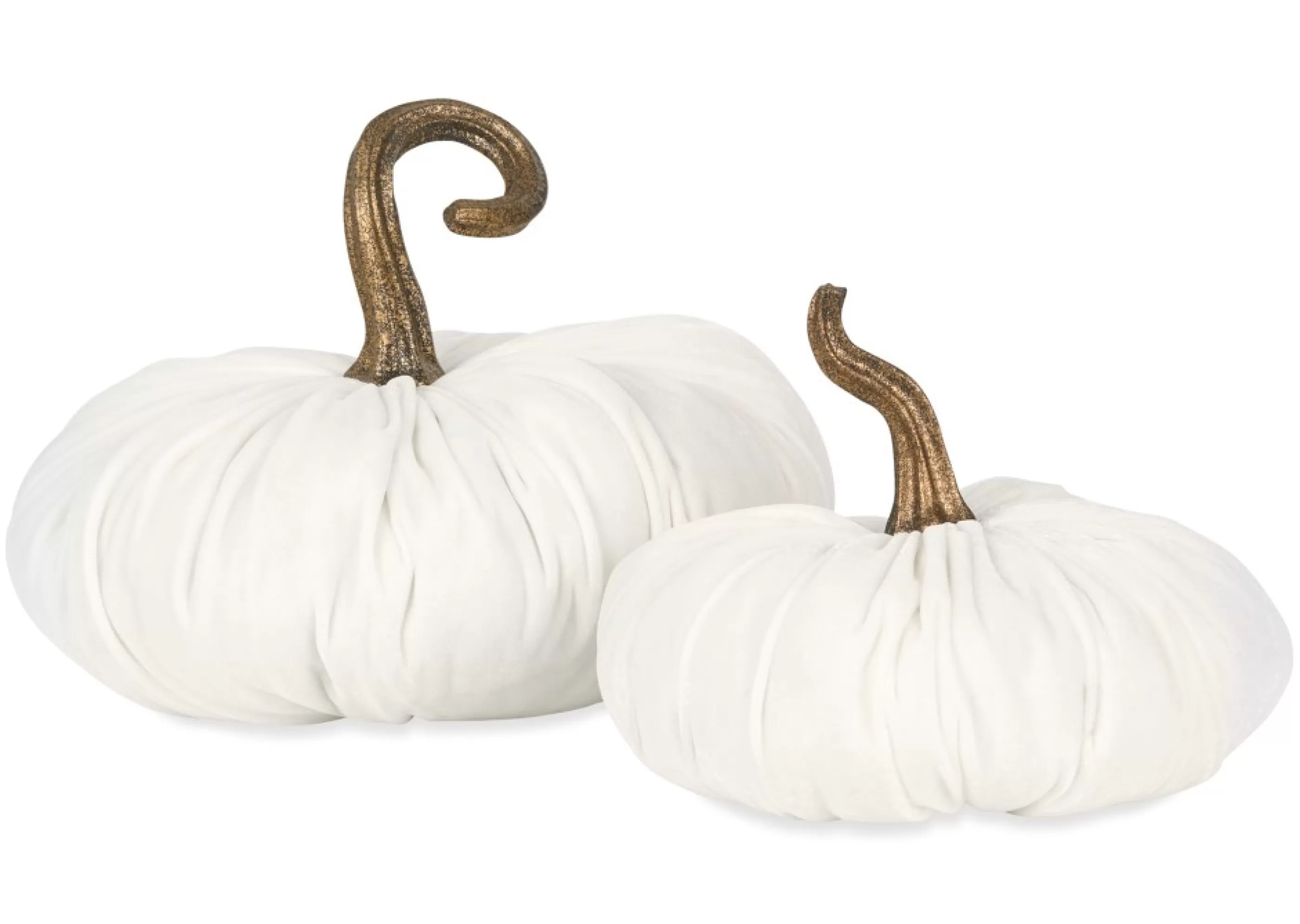unavailable Décorative Accents*Fable Flocked Pumpkins