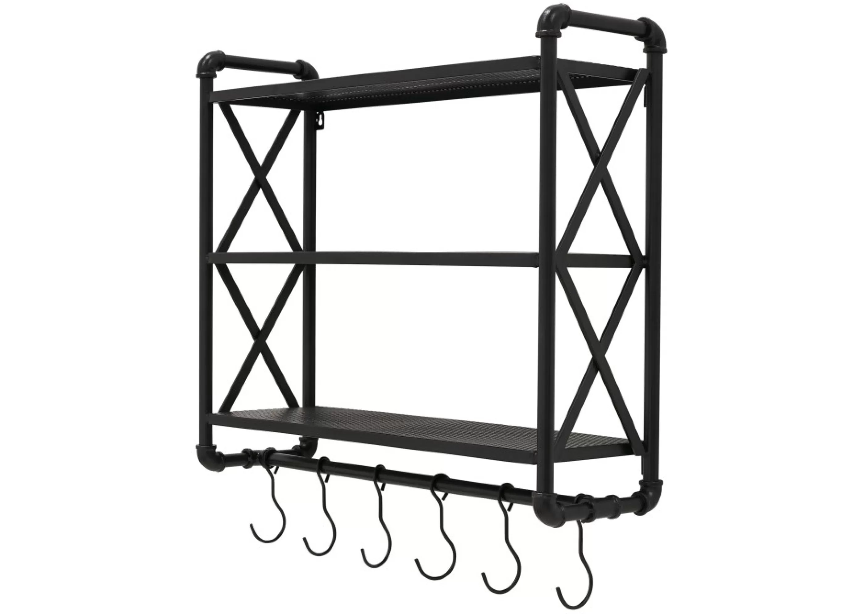 Urban Barn Hooks & Shelves*Farren Wall Shelf