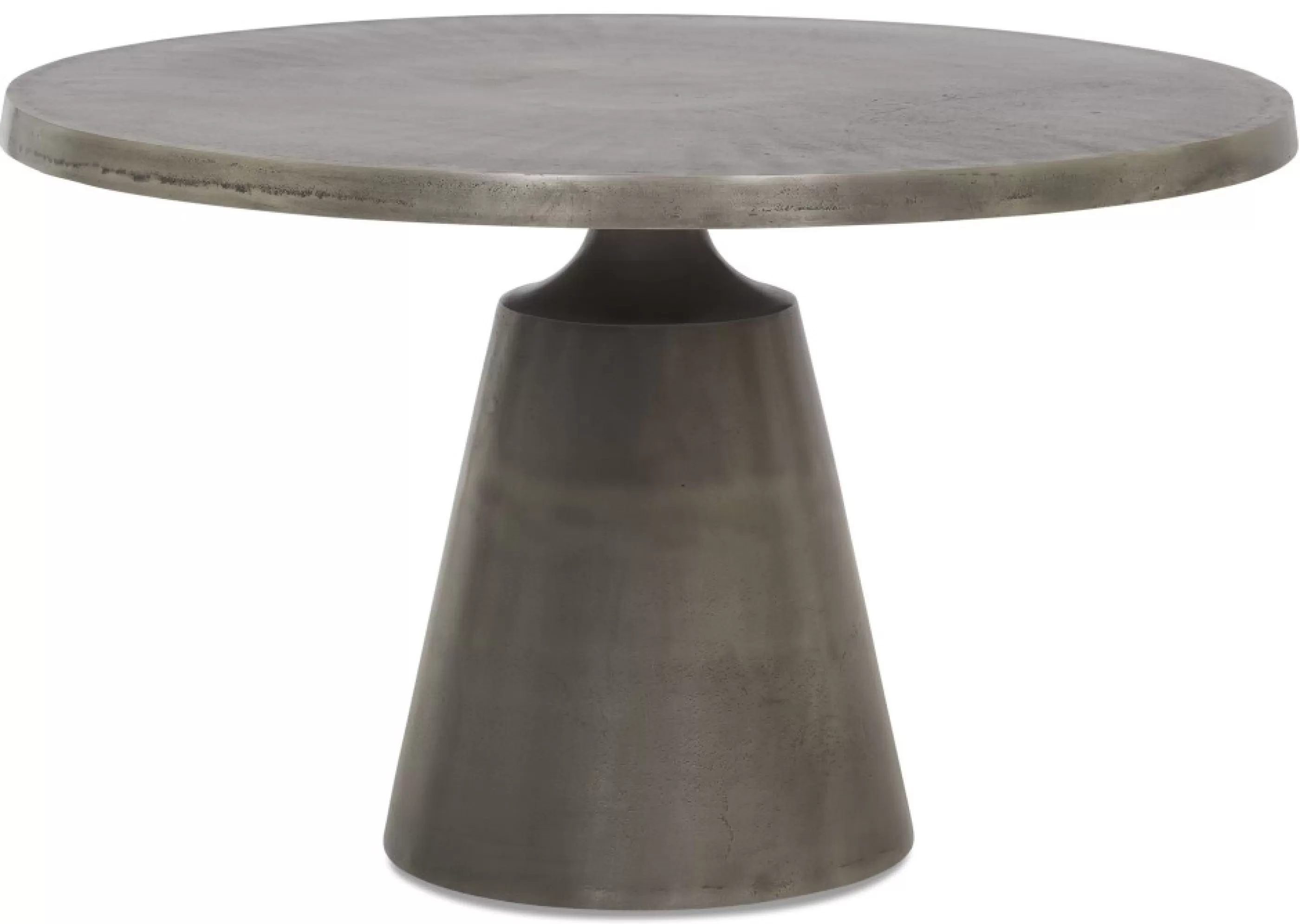 Urban Barn Living Room*Gershwin Recycled Metal Round Coffee Table