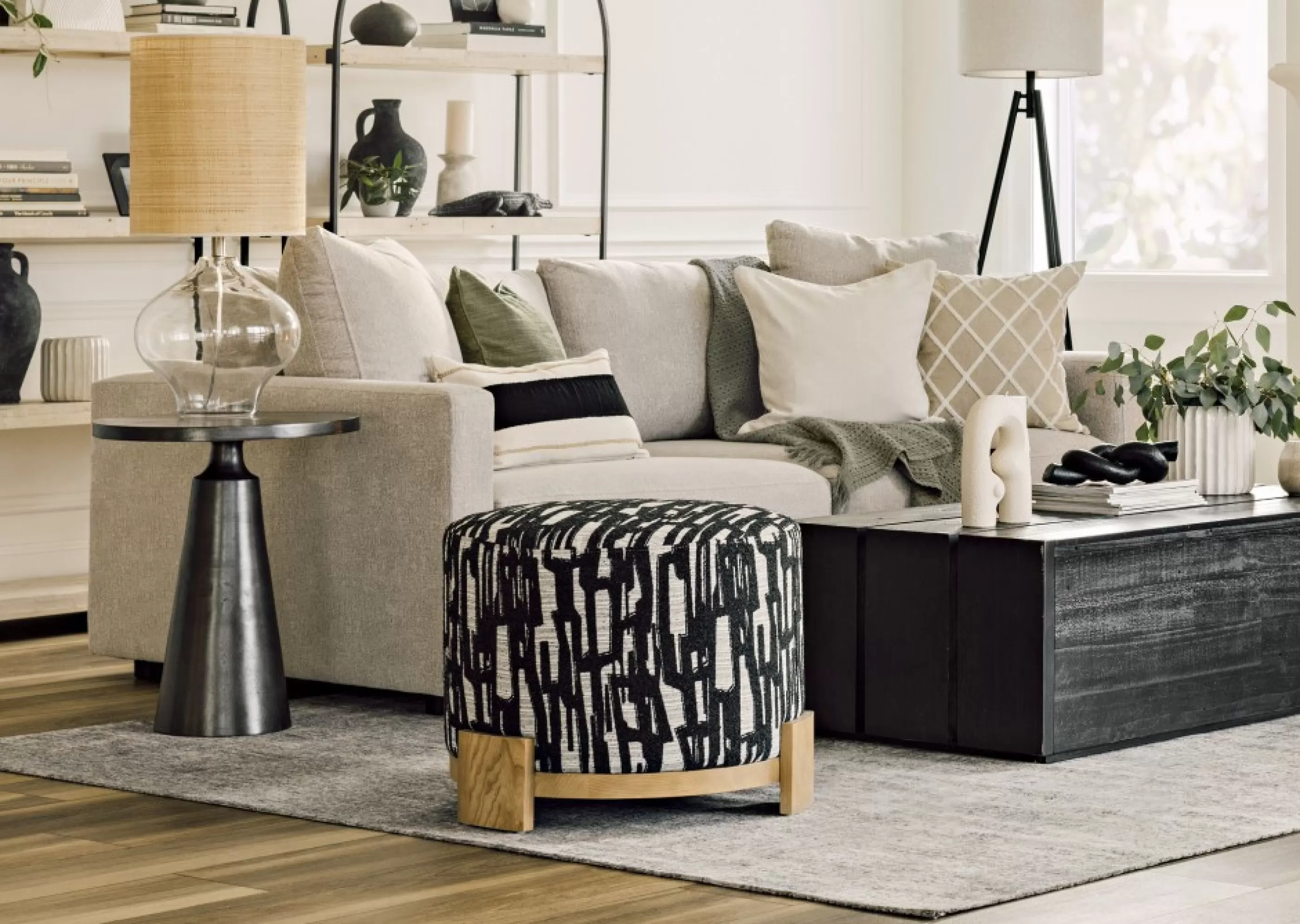 Urban Barn Side Tables*Gershwin Recycled Metal Side Table 20"