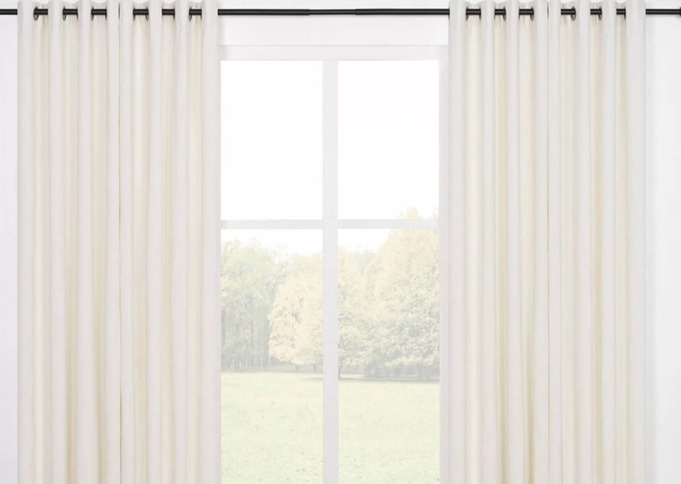 unavailable Drapery Panels*Heloise Curtain 96" White