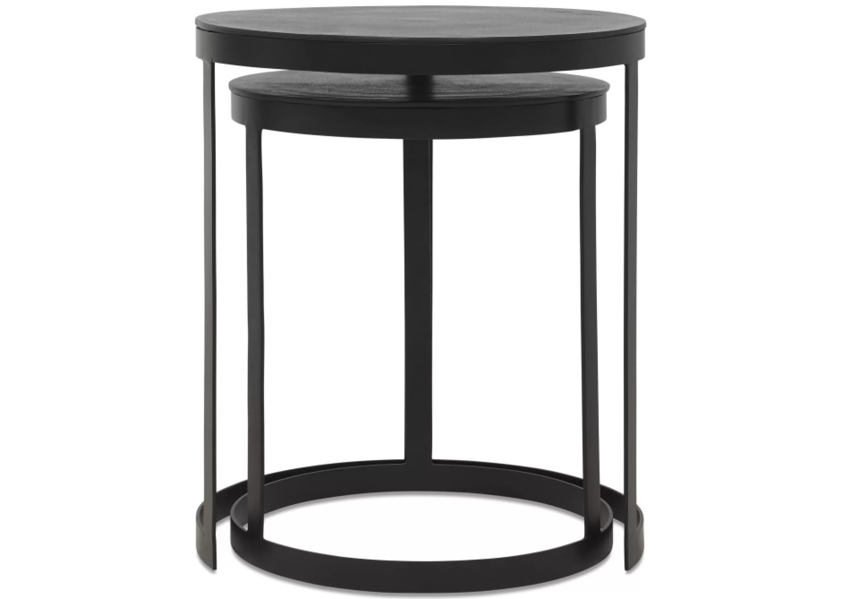 Urban Barn Side Tables*Irwin Recycled Metal Nesting Side Table Set