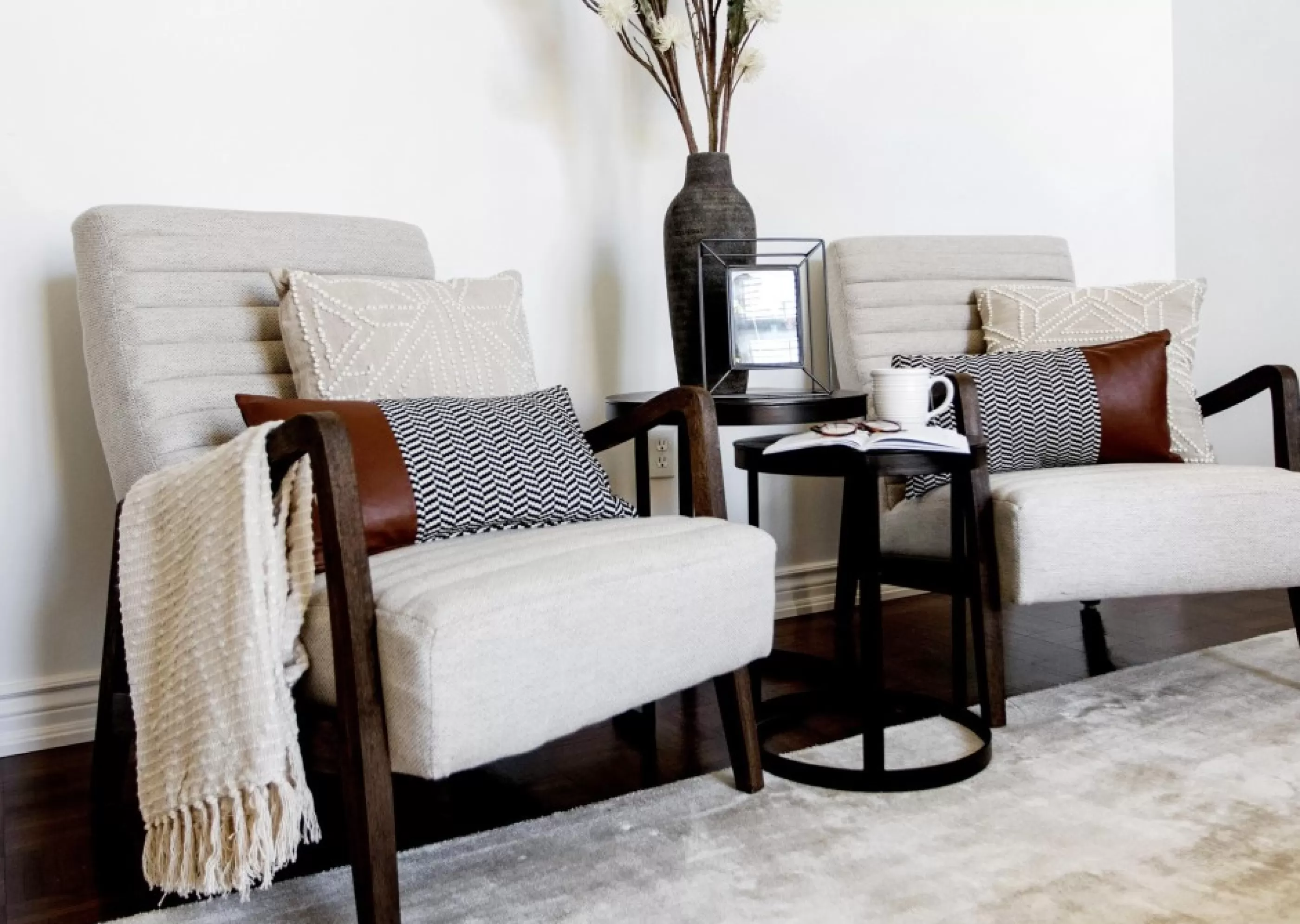 Urban Barn Side Tables*Irwin Recycled Metal Nesting Side Table Set
