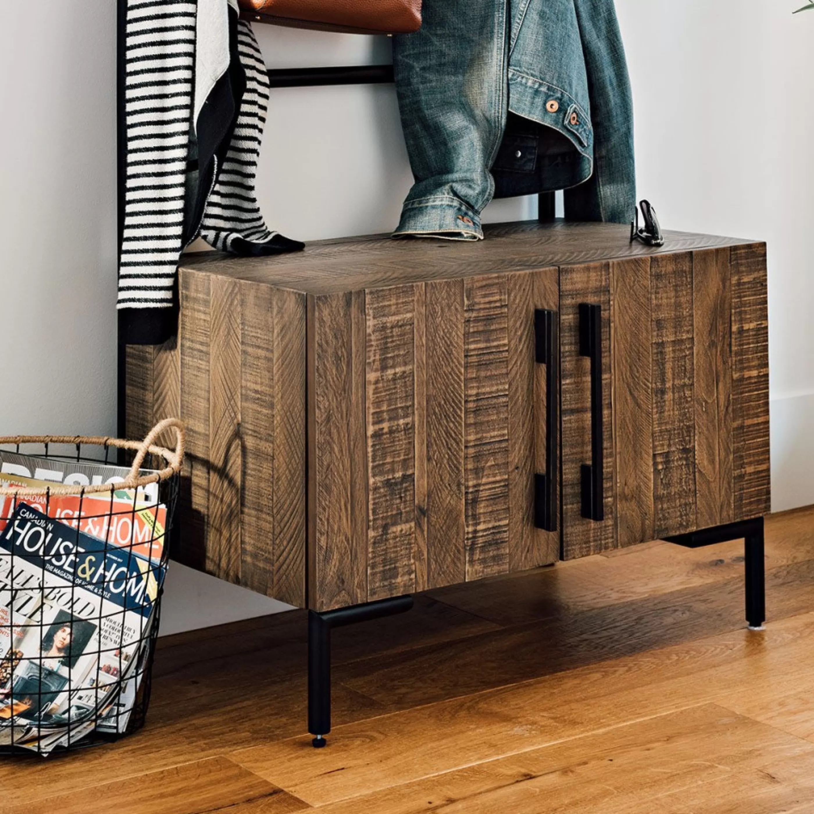 unavailable Storage Baskets & Boxes*Jackman Wire Basket Natural/Black