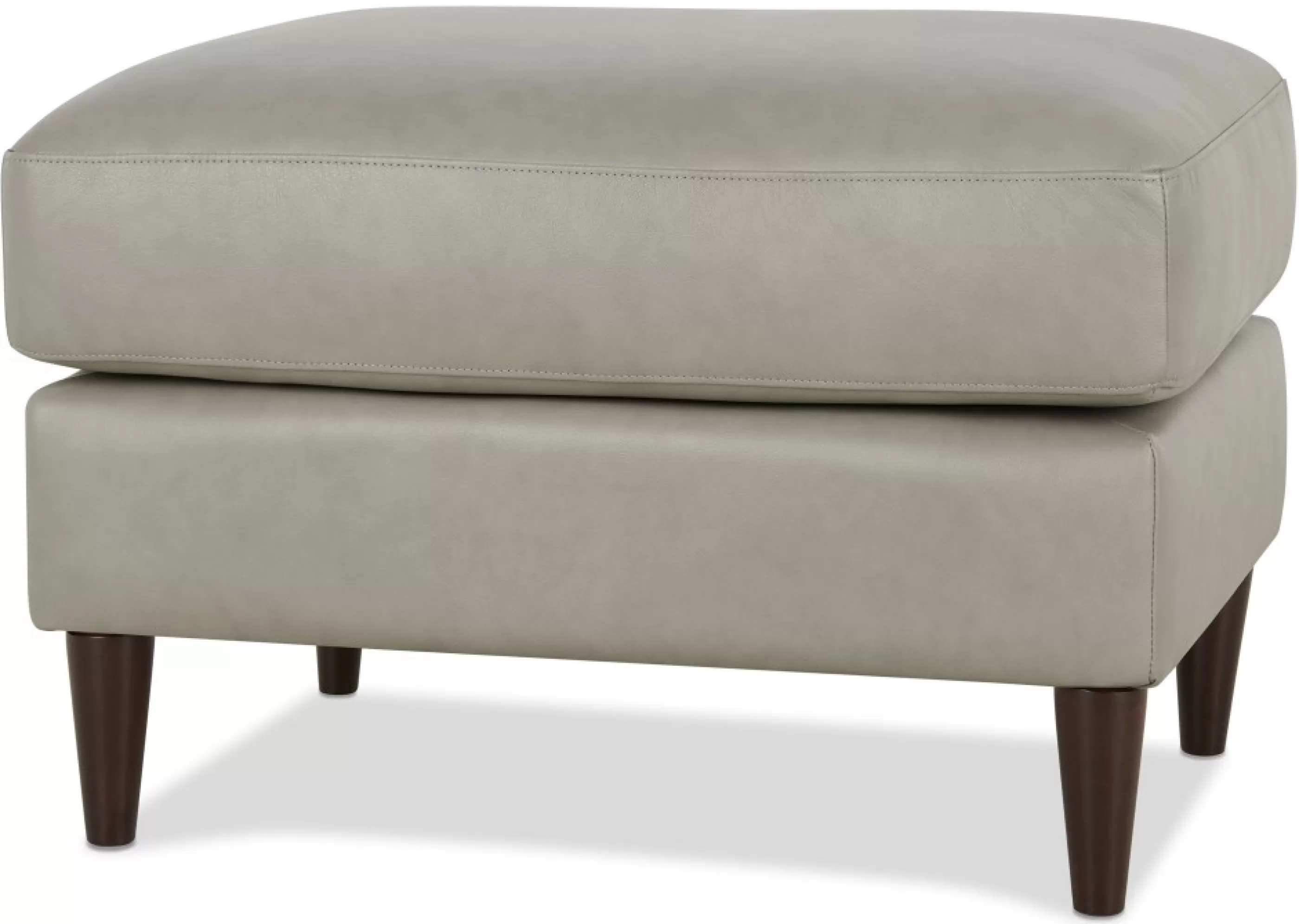 Urban Barn Custom*Kaston Custom Leather Ottoman