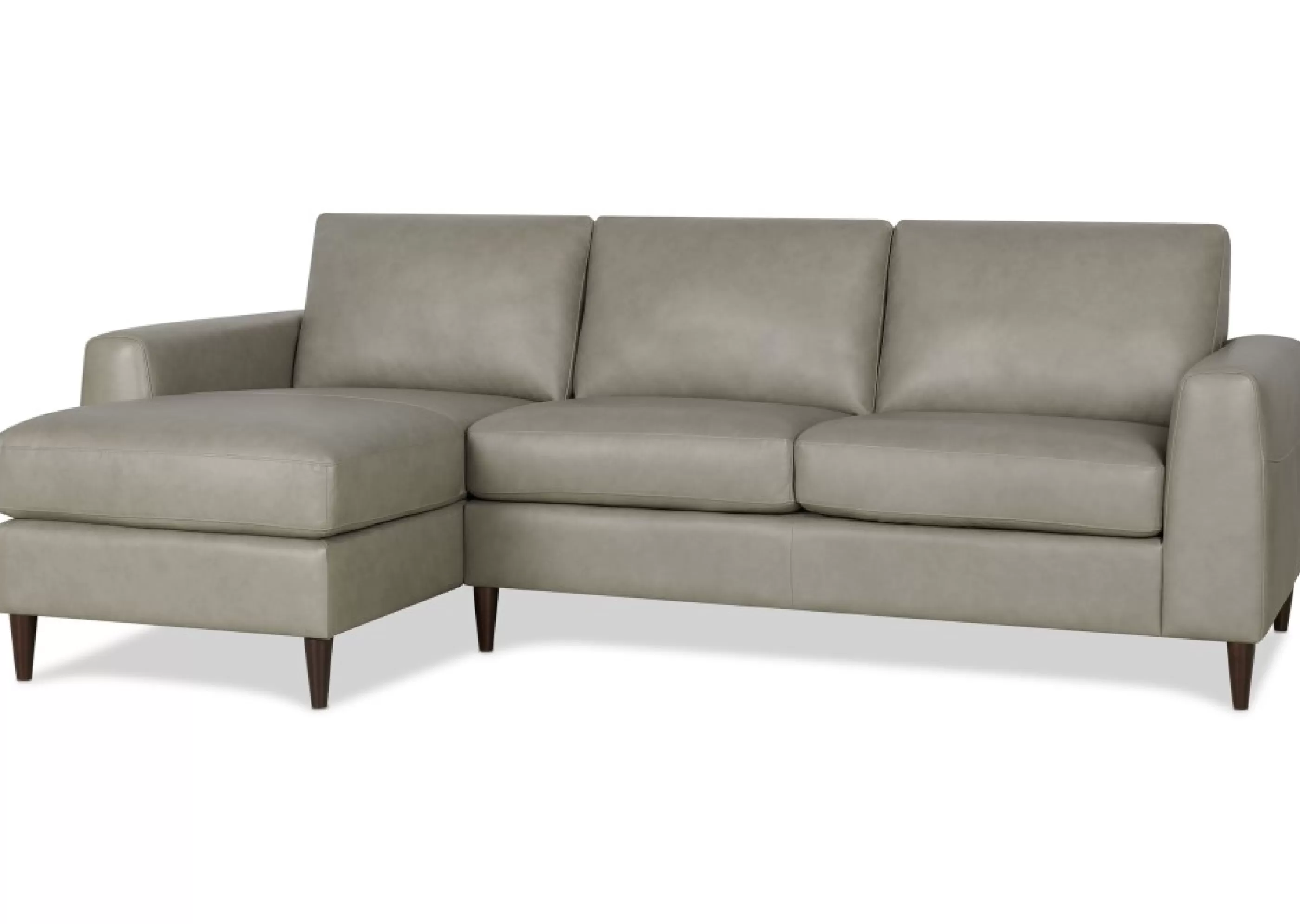 Urban Barn Sectionals*Kaston Custom Leather Sofa Chaise