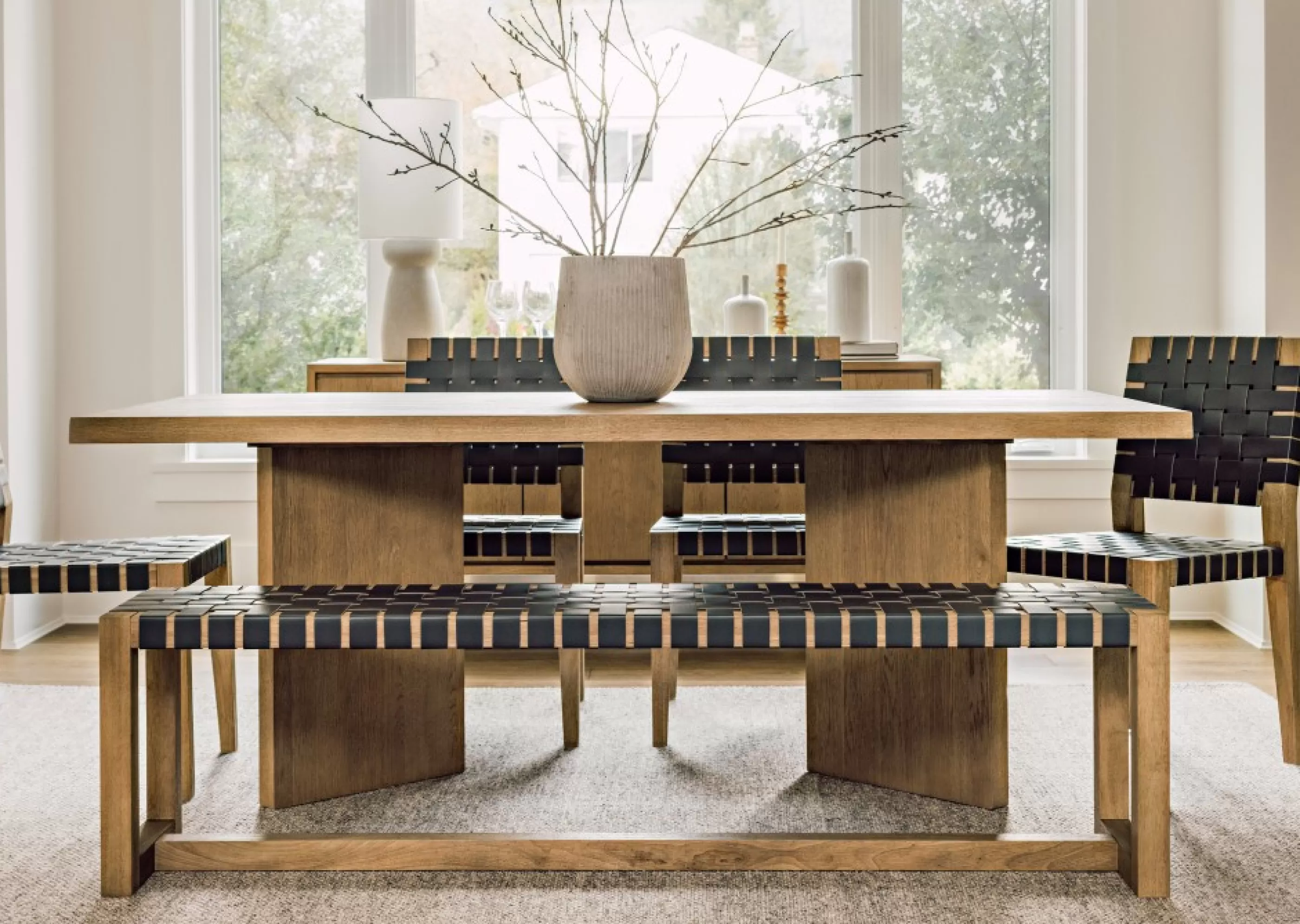 unavailable Dining Room Collections*Lindon Bench -Ace Sesame/Flint