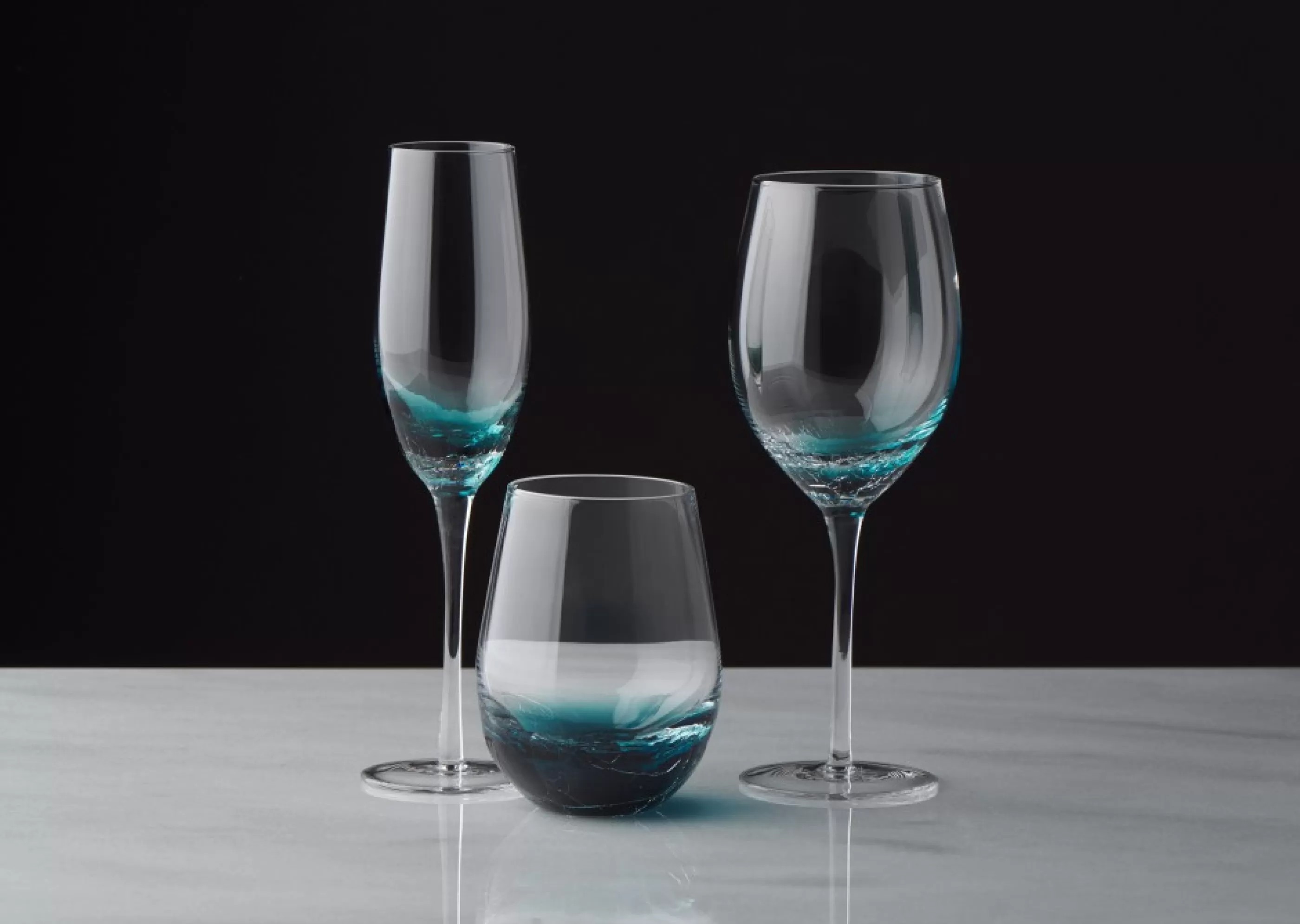 unavailable Glassware*Lively Champagne Flute Teal