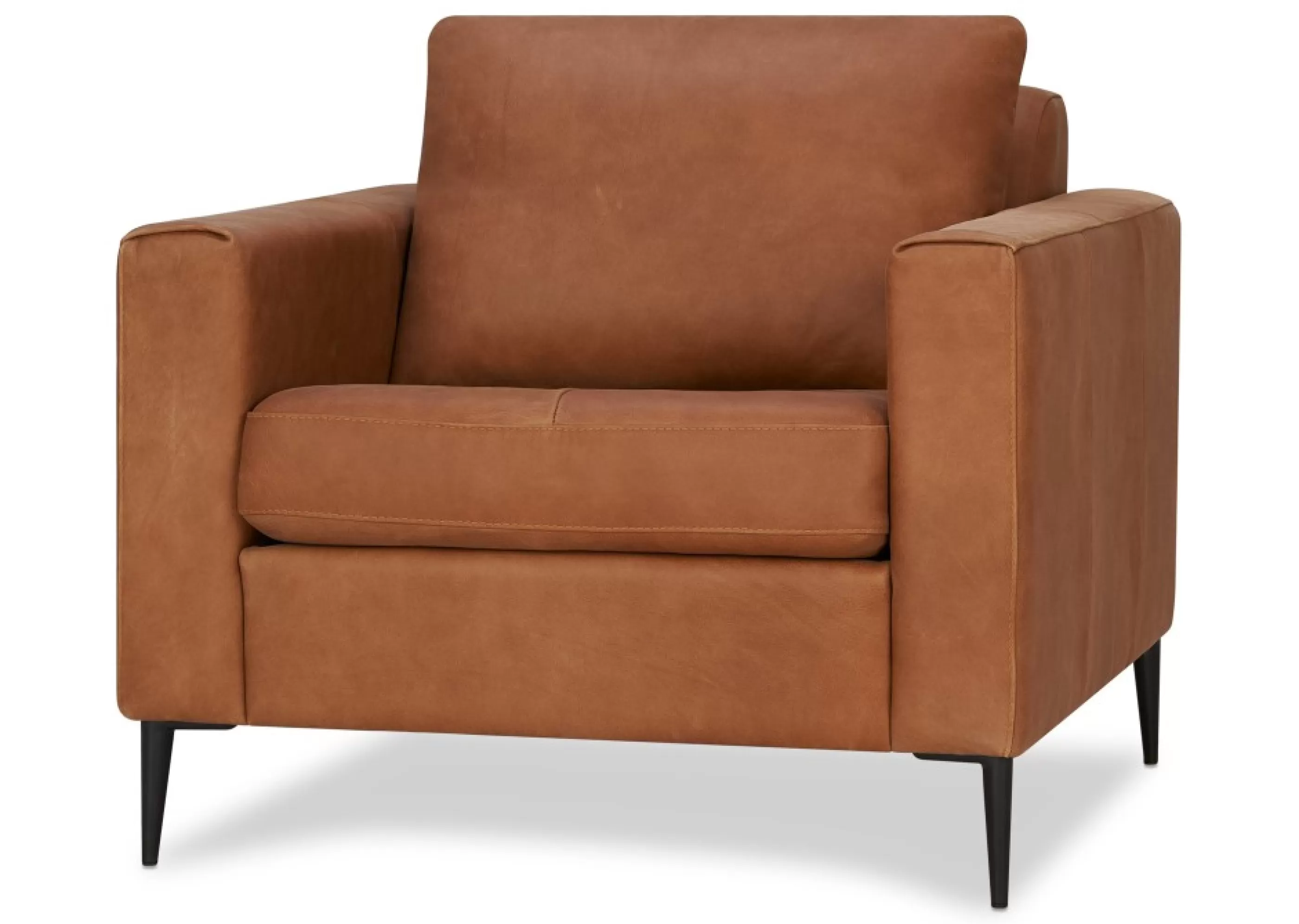 Urban Barn Accent Chairs*Lucca Custom Leather Armchair