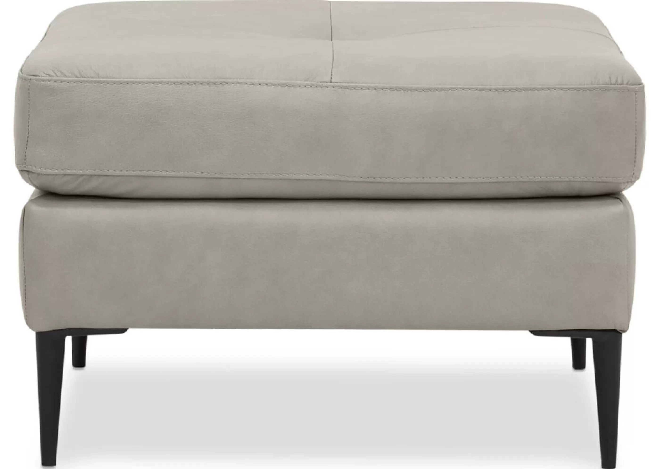 Urban Barn Ottomans*Lucca Customleather Ottoman 27"X27"