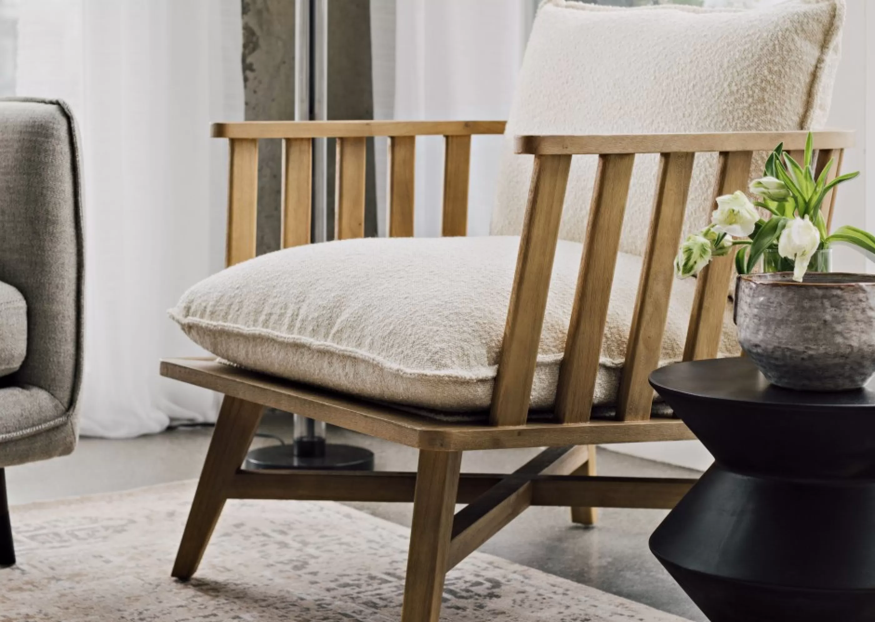 unavailable Accent Chairs*Mabel Armchair -Amalie Ivory