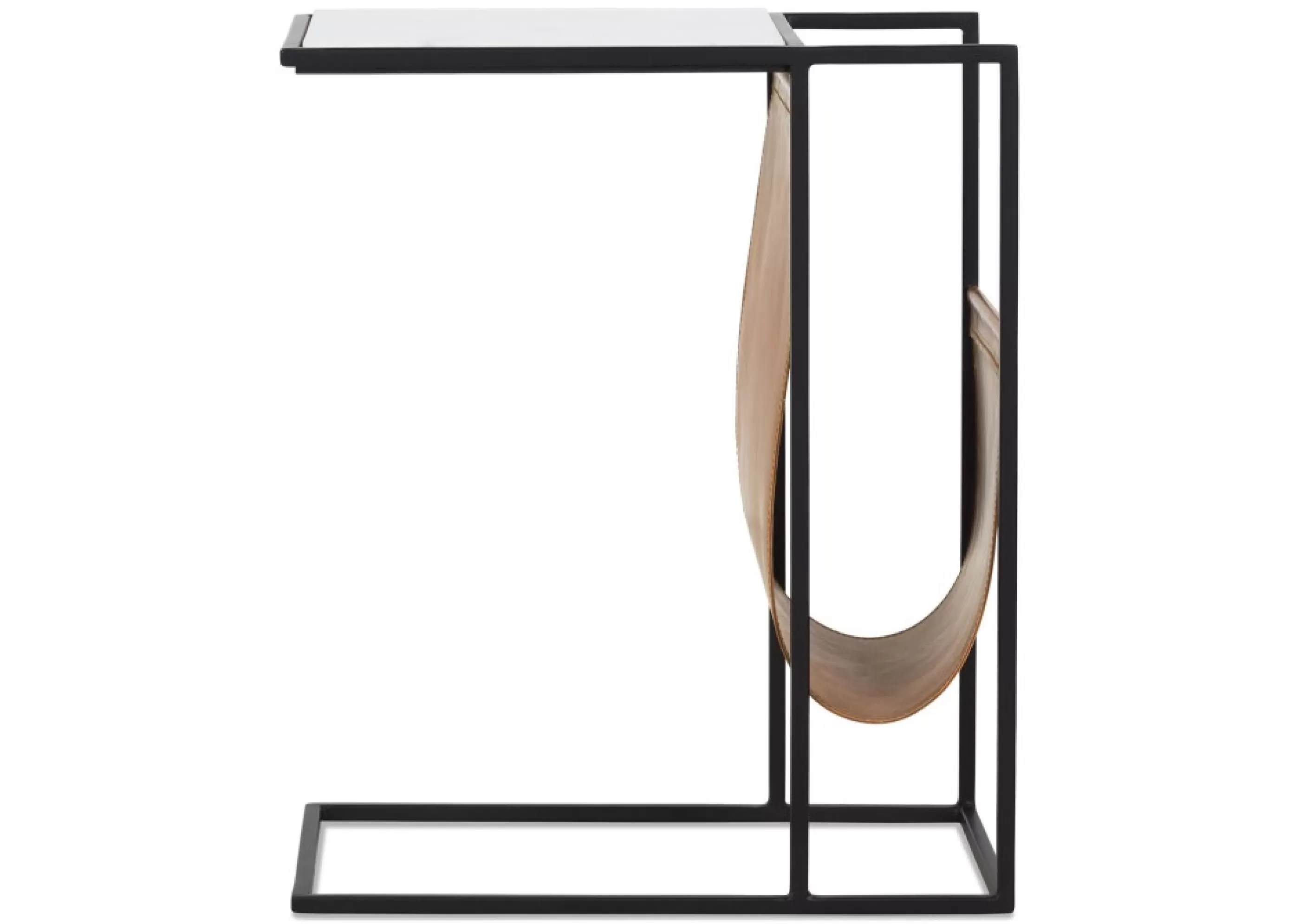 unavailable Living Room*Mylene Recycled Metal Tuck Table -Nala Black