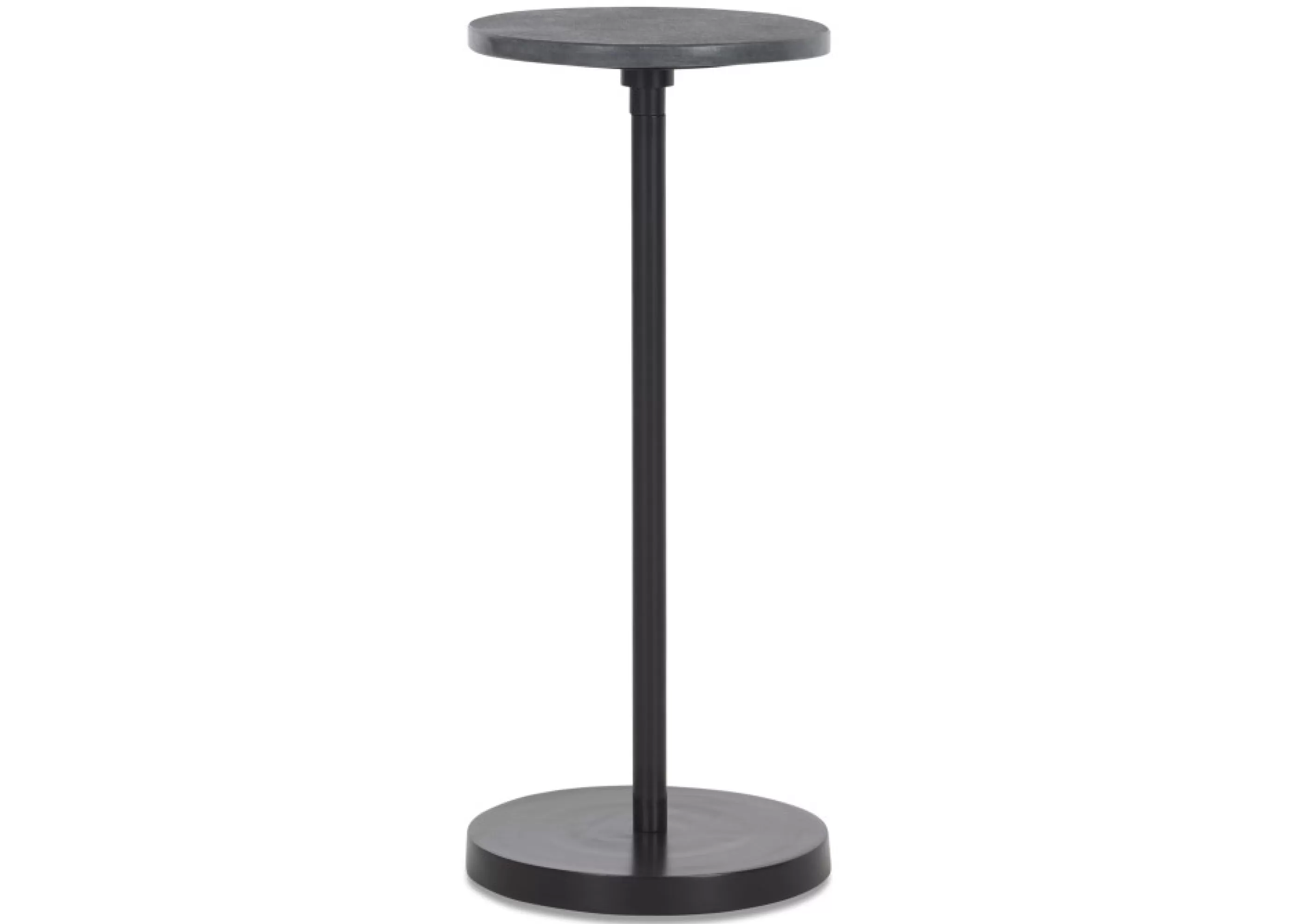 unavailable Living Room*Naveen Recycled Metal Accent Table -Quarry Charcoal