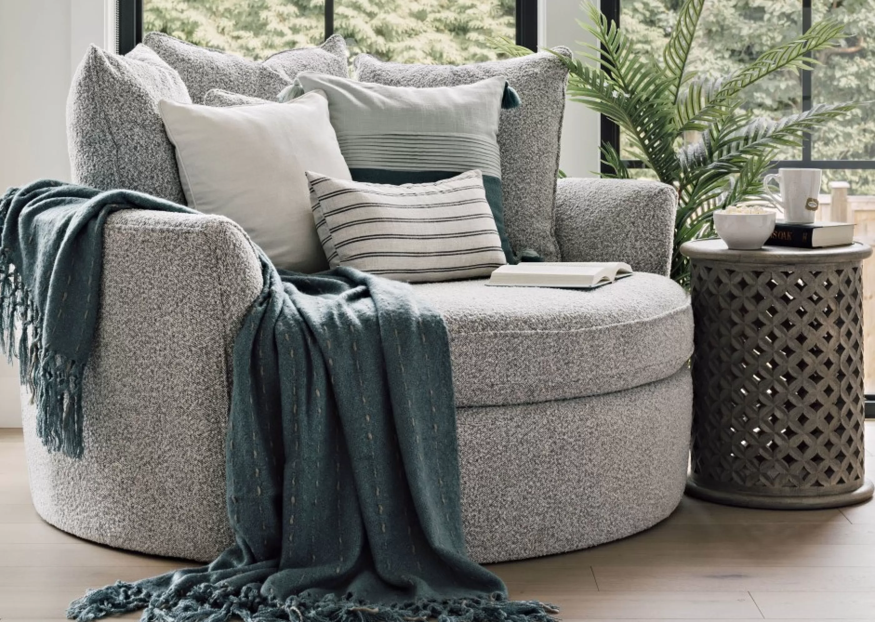 Urban Barn Accent Chairs*Nest Custom Chair