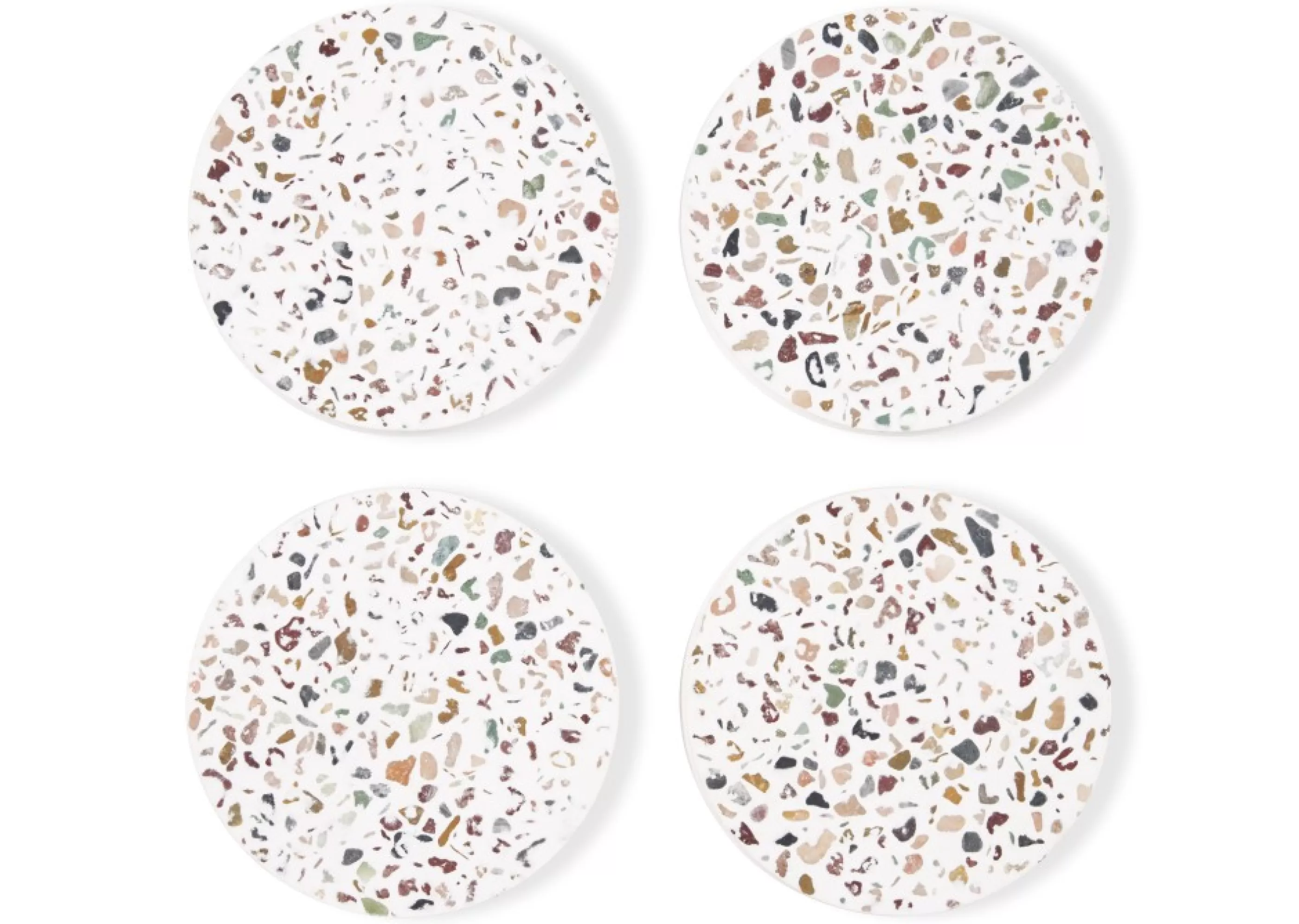 unavailable Table Linens*Pisa Terrazzo Coaster Set