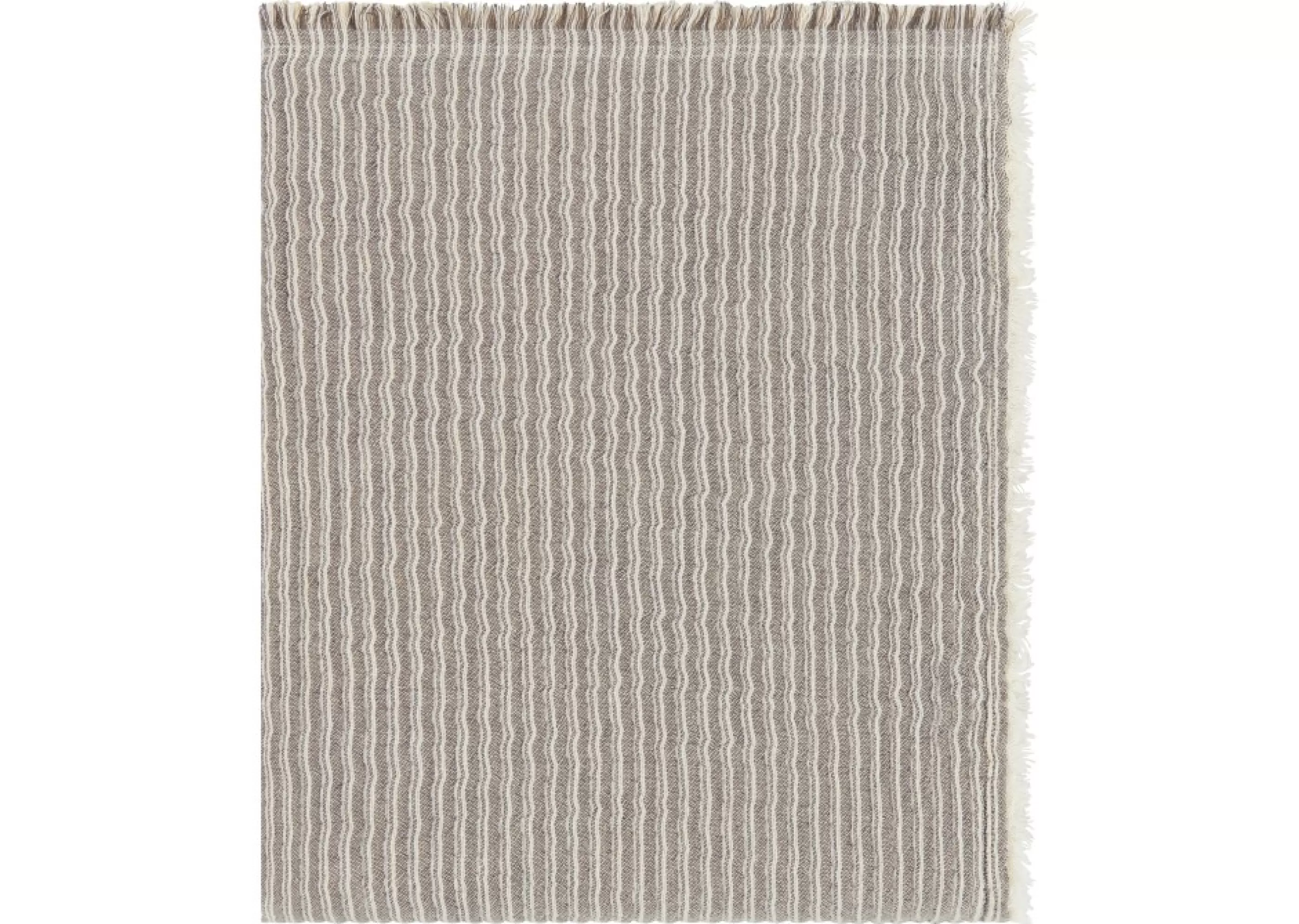unavailable Throws*Portside Striped Throw Grey/White