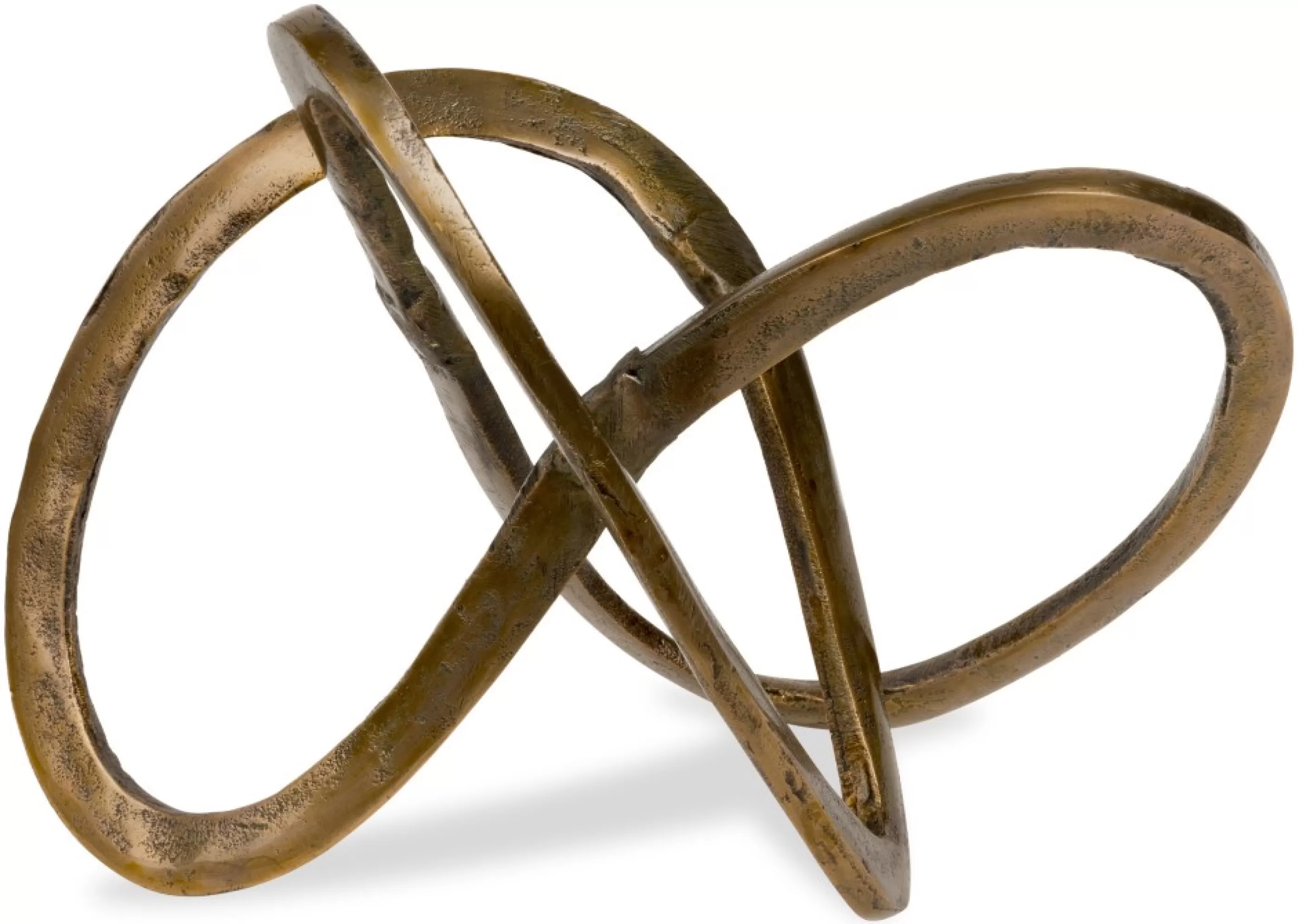 Urban Barn Décorative Accents*Rigo Recycled Metal Decor Brass