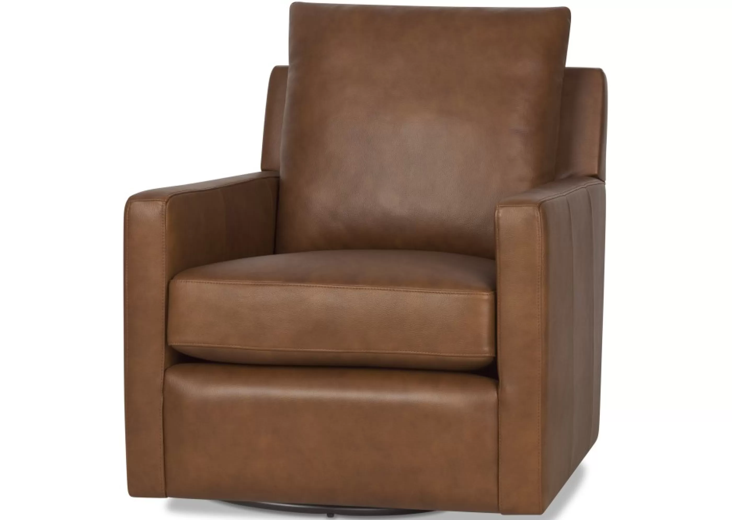 unavailable Accent Chairs*Sadie Leather Swivel Armchair -Arlo Rum