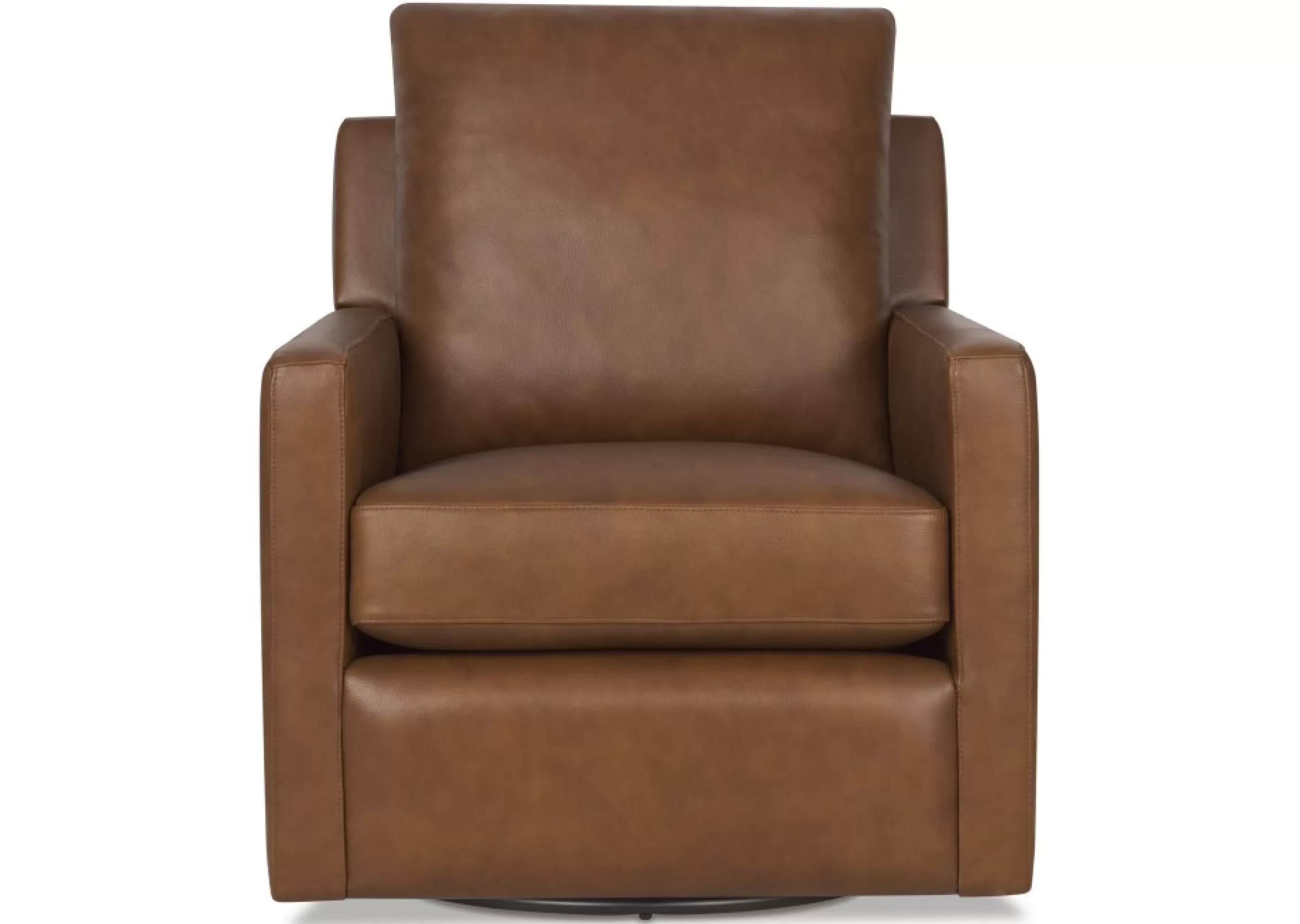 unavailable Accent Chairs*Sadie Leather Swivel Armchair -Arlo Rum