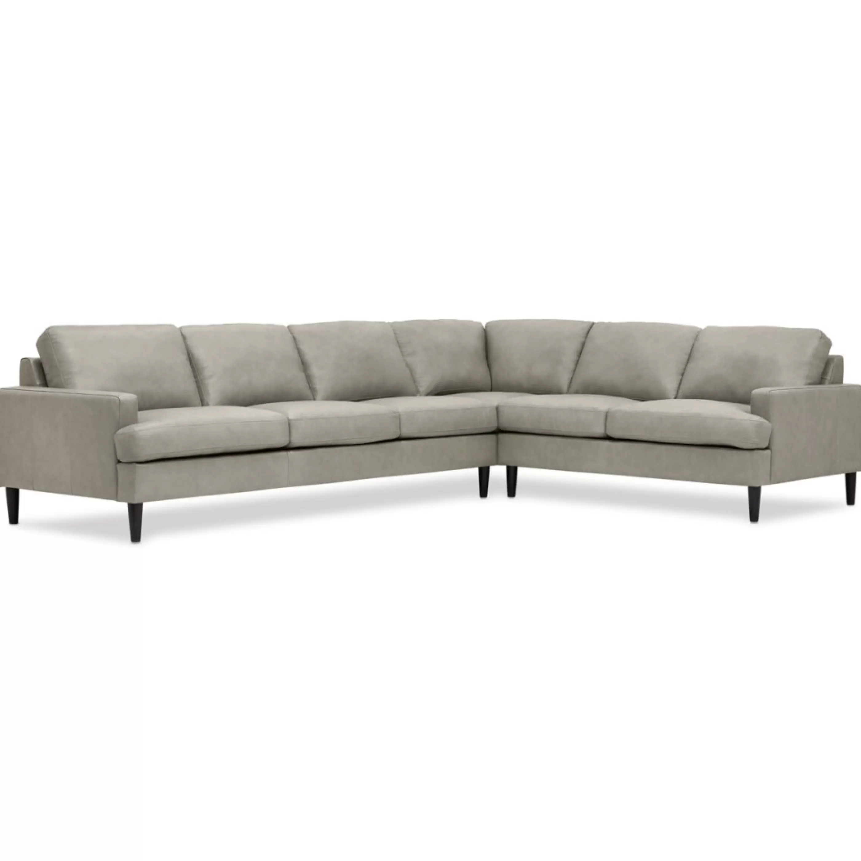 Urban Barn Sectionals*Savoy Custom Leather 2Pc Sectional