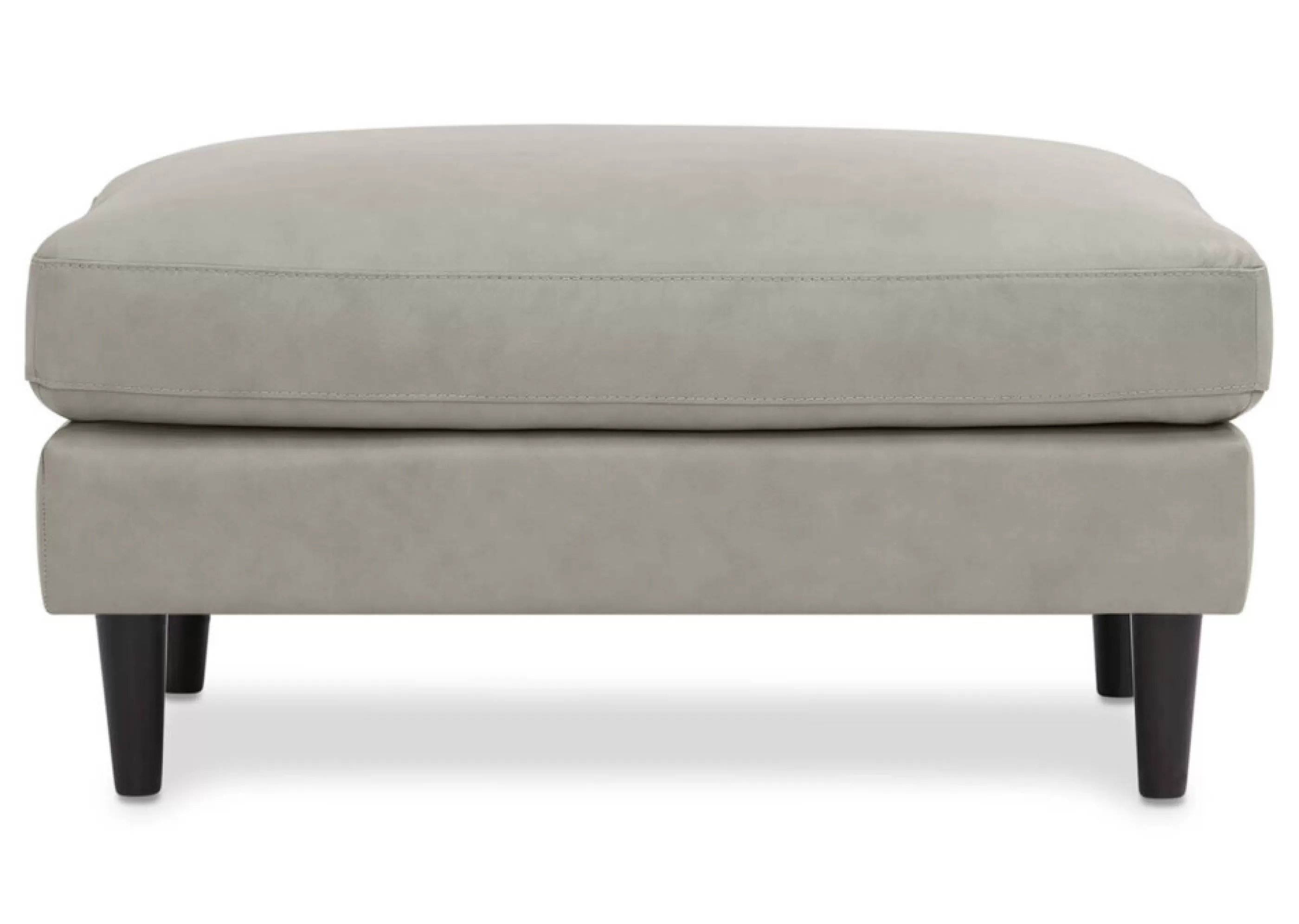 Urban Barn Ottomans*Savoy Custom Leather Ottoman 38"X27"