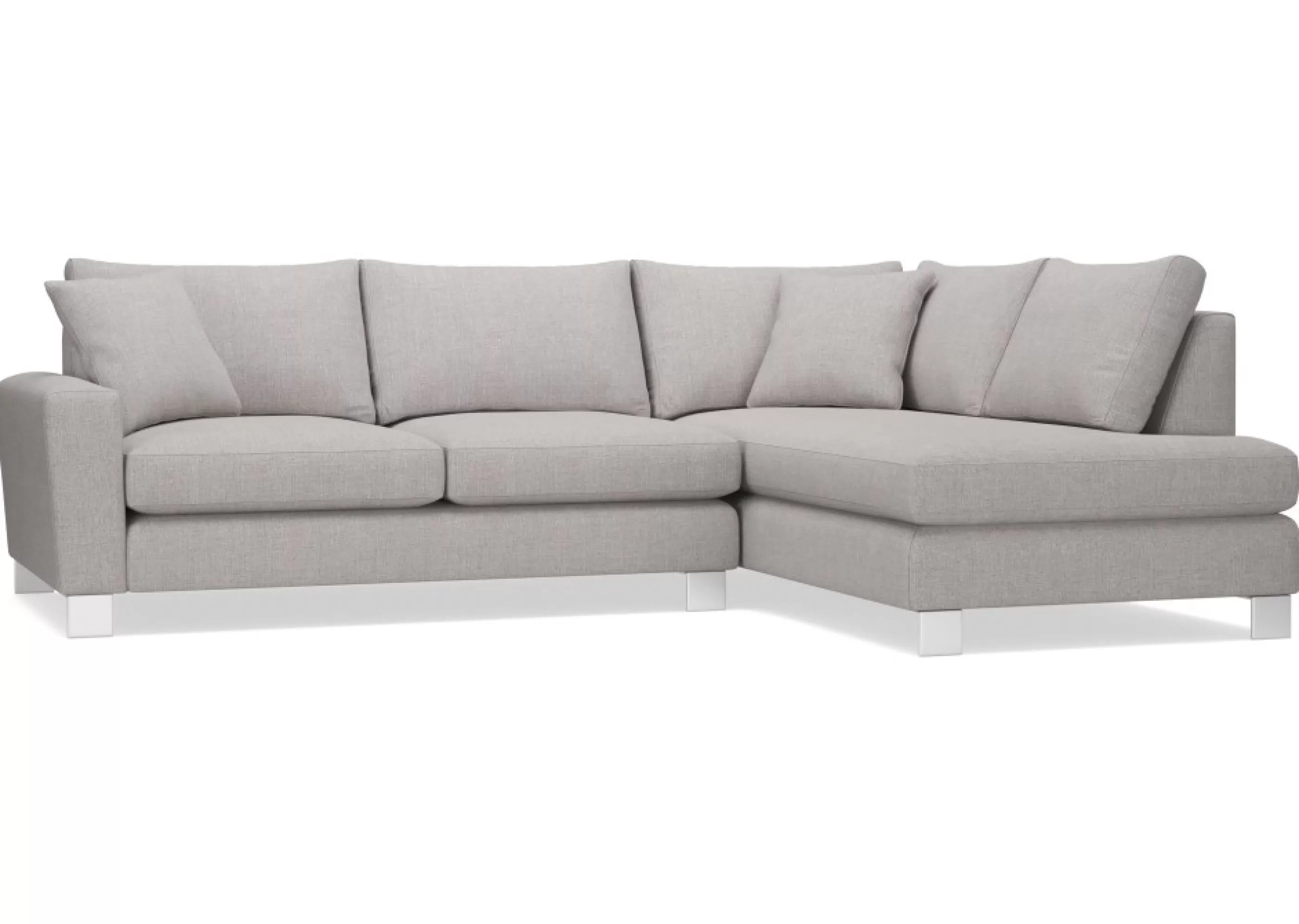 Urban Barn Sofas*Tribeca Custom Sectional With Chaise Return