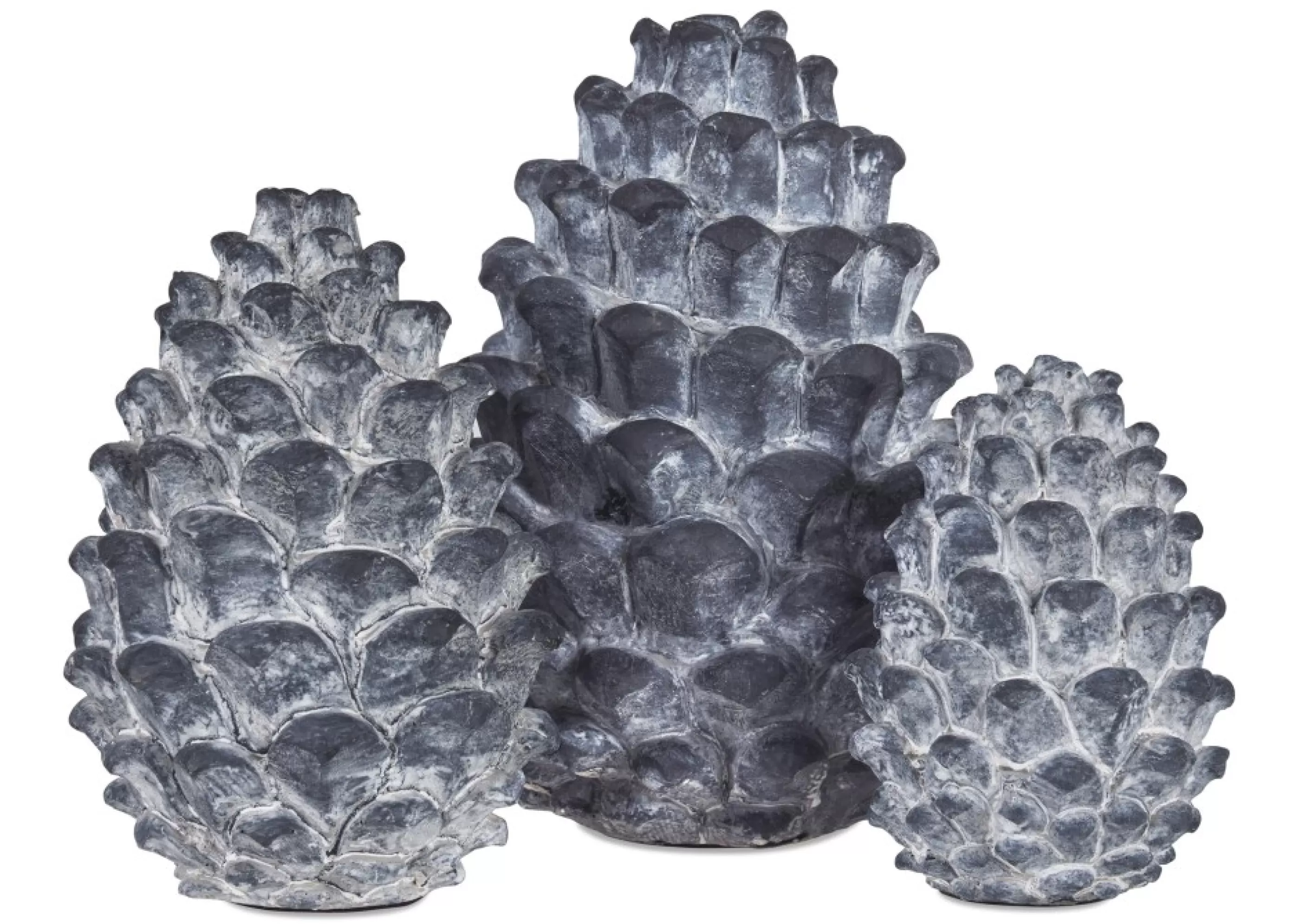 unavailable Décorative Accents*Yani Pinecones Antique Black